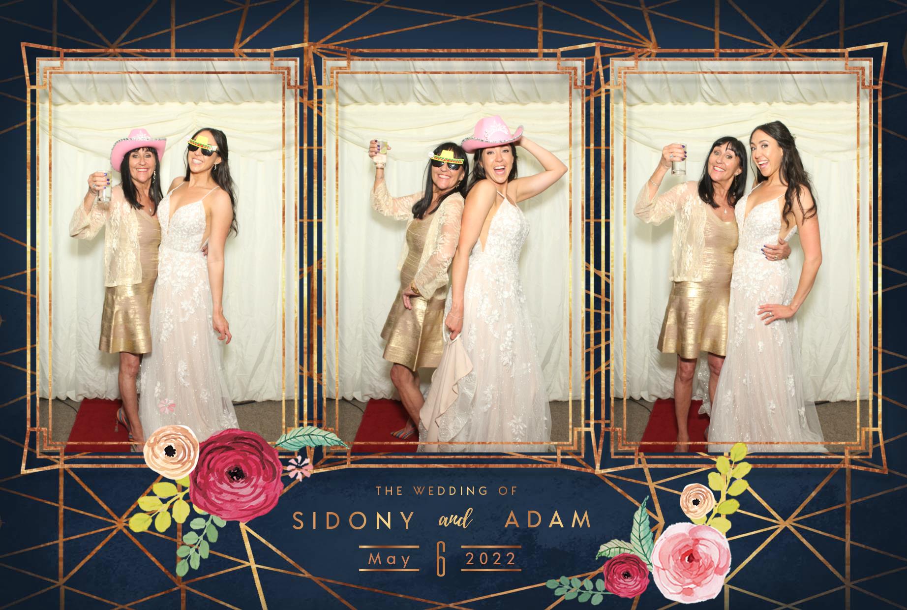 Sidony & Adam's Wedding  | View more photos from the event at gallery.myphotoboothexperience.co.uk/u/MyPhotoBoothExperienceLtd/Sidony-Adams-Wedding