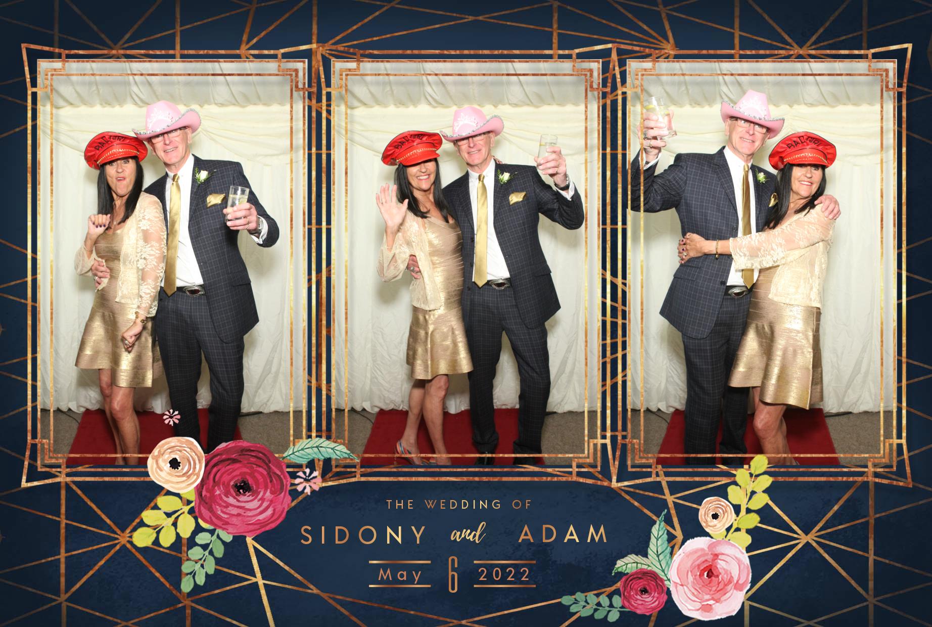 Sidony & Adam's Wedding  | View more photos from the event at gallery.myphotoboothexperience.co.uk/u/MyPhotoBoothExperienceLtd/Sidony-Adams-Wedding