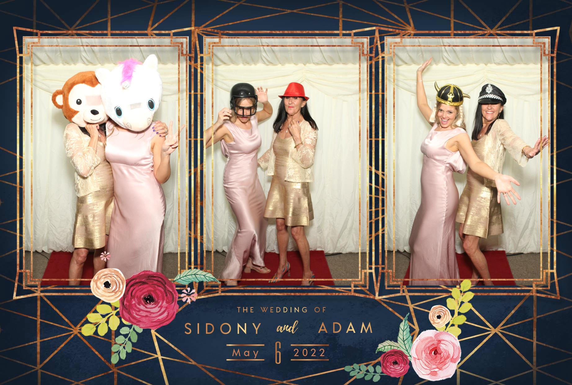 Sidony & Adam's Wedding  | View more photos from the event at gallery.myphotoboothexperience.co.uk/u/MyPhotoBoothExperienceLtd/Sidony-Adams-Wedding