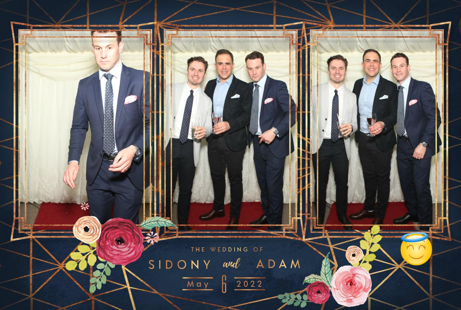 Sidony & Adam's Wedding  | View more photos from the event at gallery.myphotoboothexperience.co.uk/u/MyPhotoBoothExperienceLtd/Sidony-Adams-Wedding