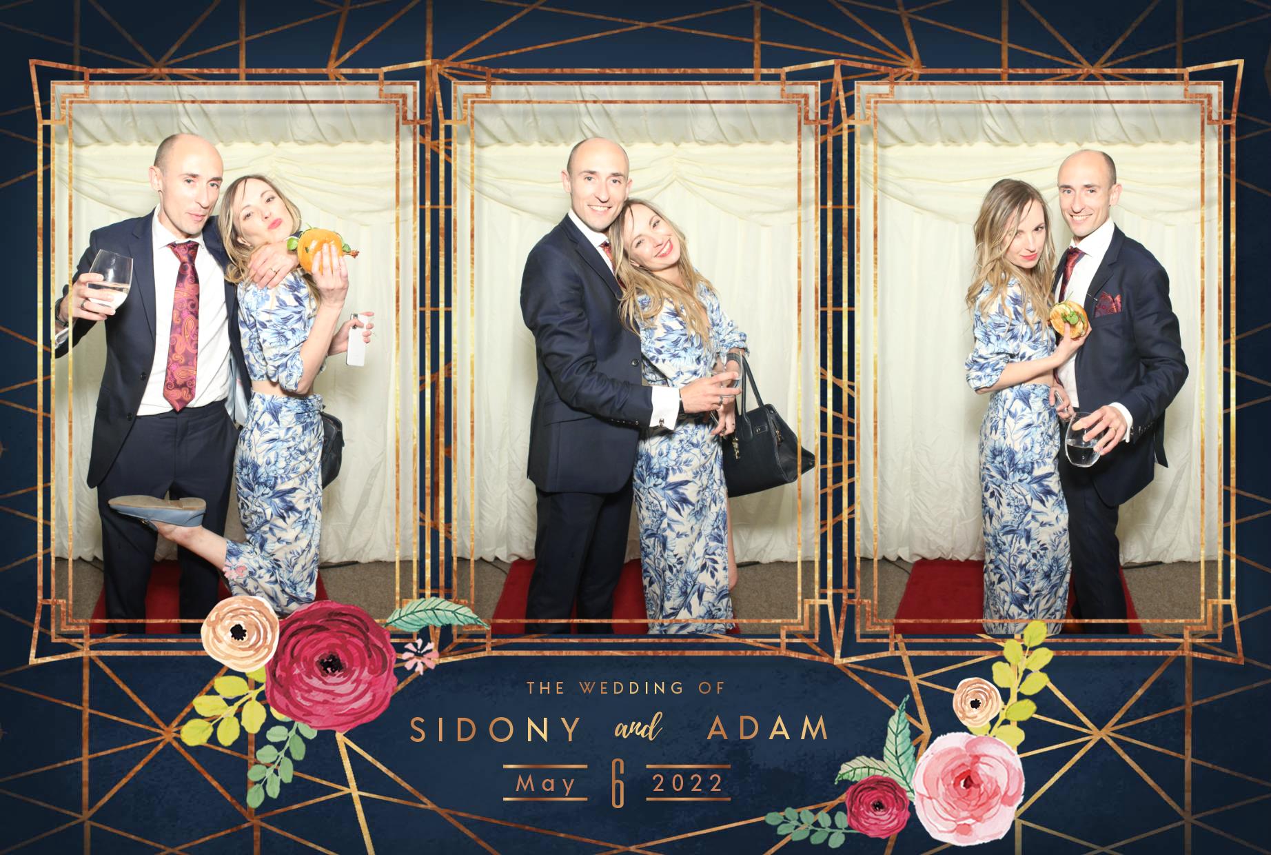 Sidony & Adam's Wedding  | View more photos from the event at gallery.myphotoboothexperience.co.uk/u/MyPhotoBoothExperienceLtd/Sidony-Adams-Wedding