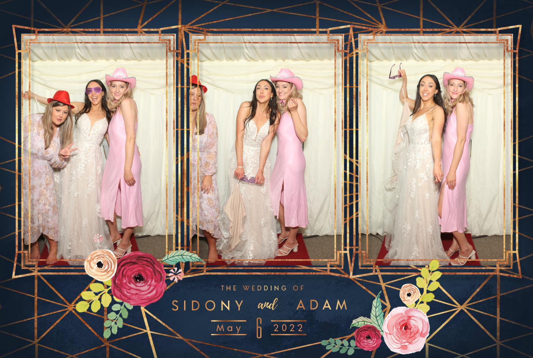 Sidony & Adam's Wedding  | View more photos from the event at gallery.myphotoboothexperience.co.uk/u/MyPhotoBoothExperienceLtd/Sidony-Adams-Wedding