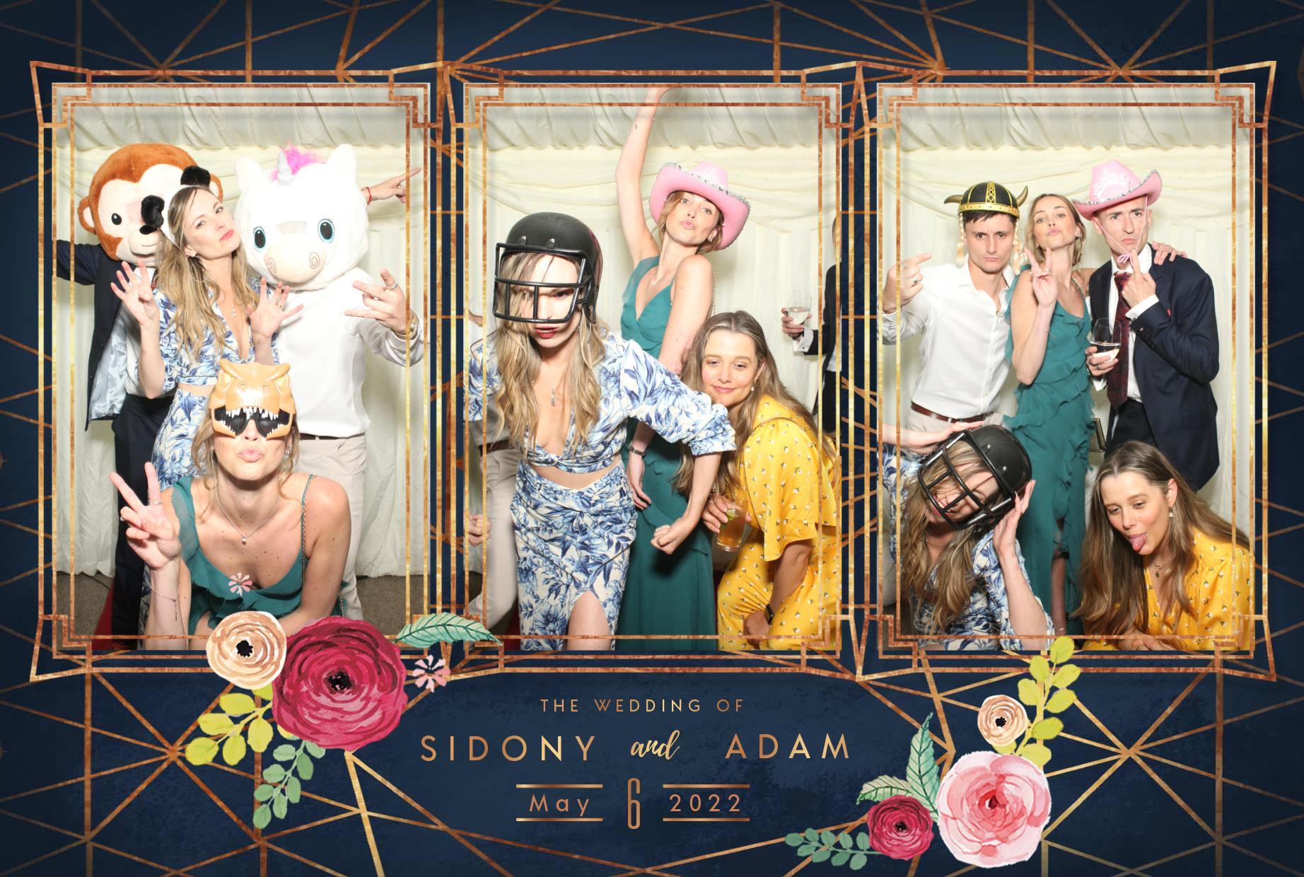 Sidony & Adam's Wedding  | View more photos from the event at gallery.myphotoboothexperience.co.uk/u/MyPhotoBoothExperienceLtd/Sidony-Adams-Wedding
