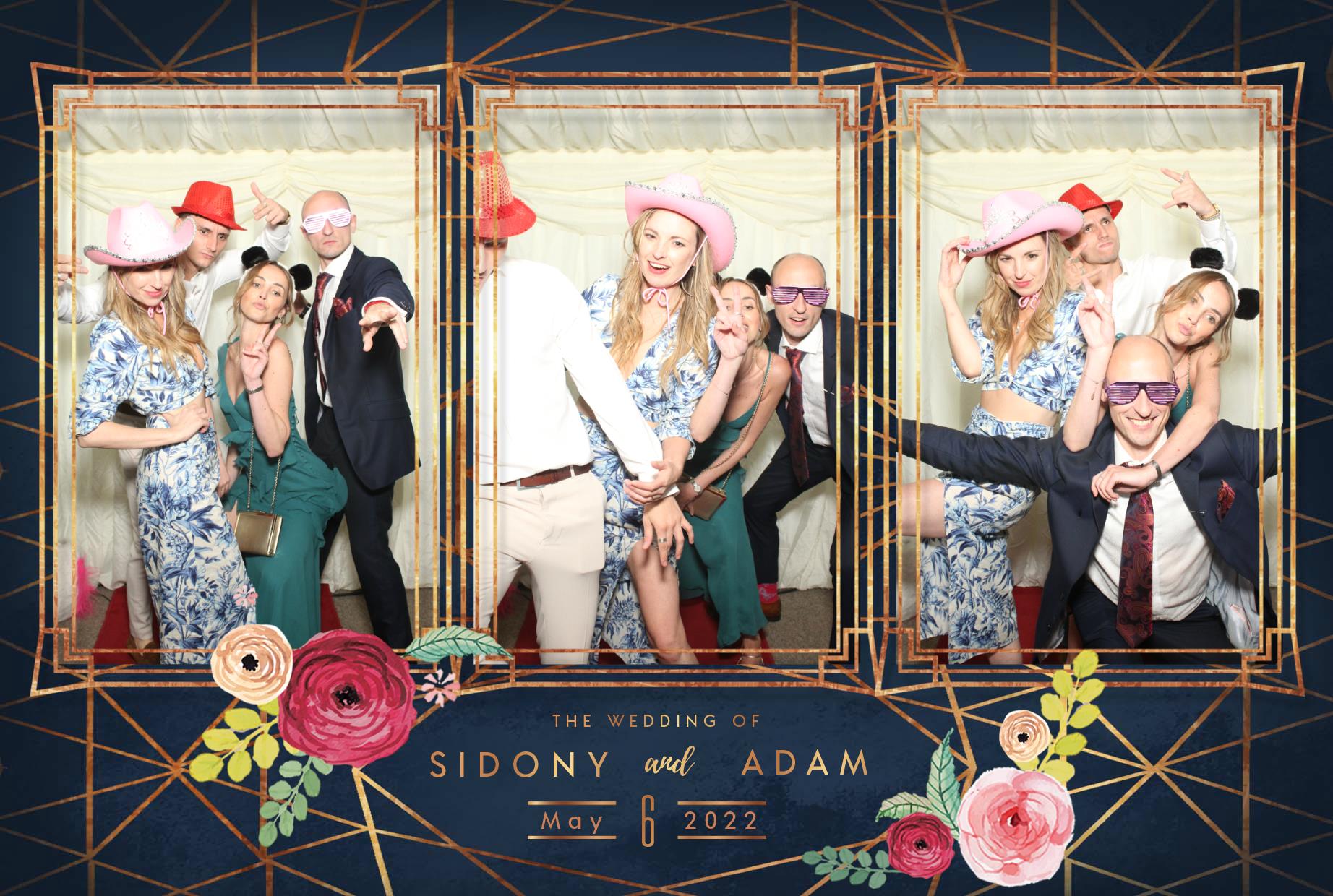 Sidony & Adam's Wedding  | View more photos from the event at gallery.myphotoboothexperience.co.uk/u/MyPhotoBoothExperienceLtd/Sidony-Adams-Wedding