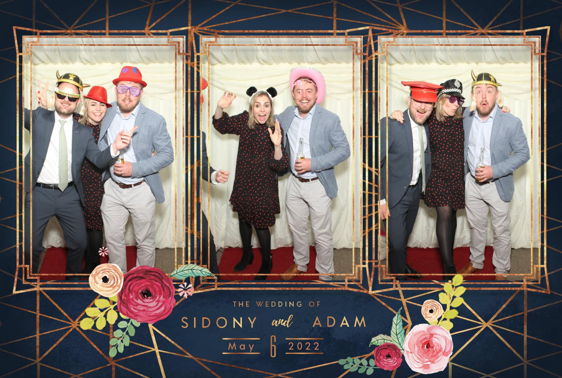Sidony & Adam's Wedding  | View more photos from the event at gallery.myphotoboothexperience.co.uk/u/MyPhotoBoothExperienceLtd/Sidony-Adams-Wedding