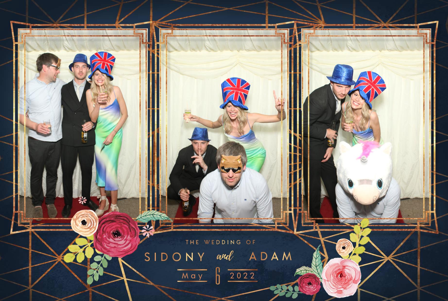 Sidony & Adam's Wedding  | View more photos from the event at gallery.myphotoboothexperience.co.uk/u/MyPhotoBoothExperienceLtd/Sidony-Adams-Wedding
