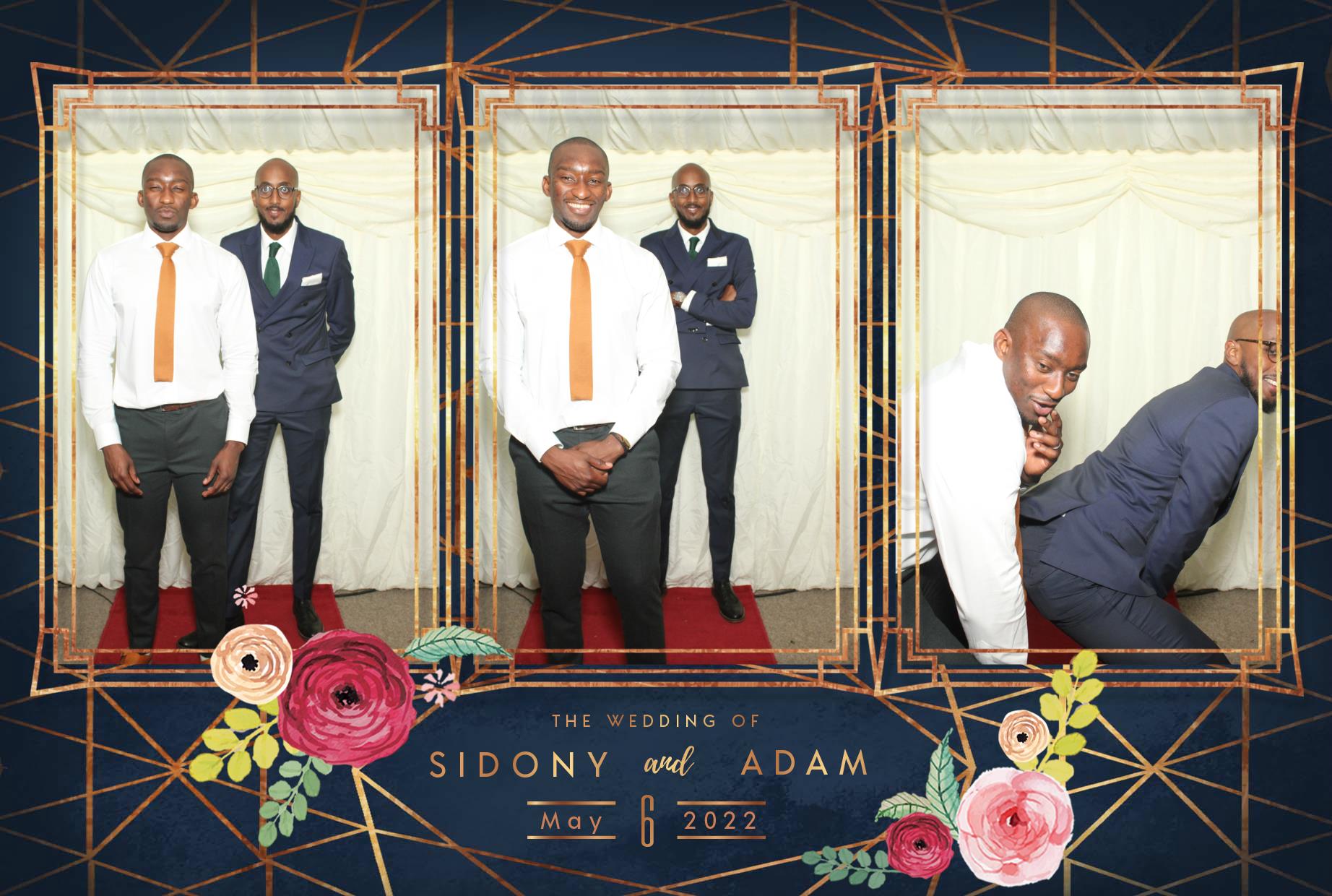 Sidony & Adam's Wedding  | View more photos from the event at gallery.myphotoboothexperience.co.uk/u/MyPhotoBoothExperienceLtd/Sidony-Adams-Wedding