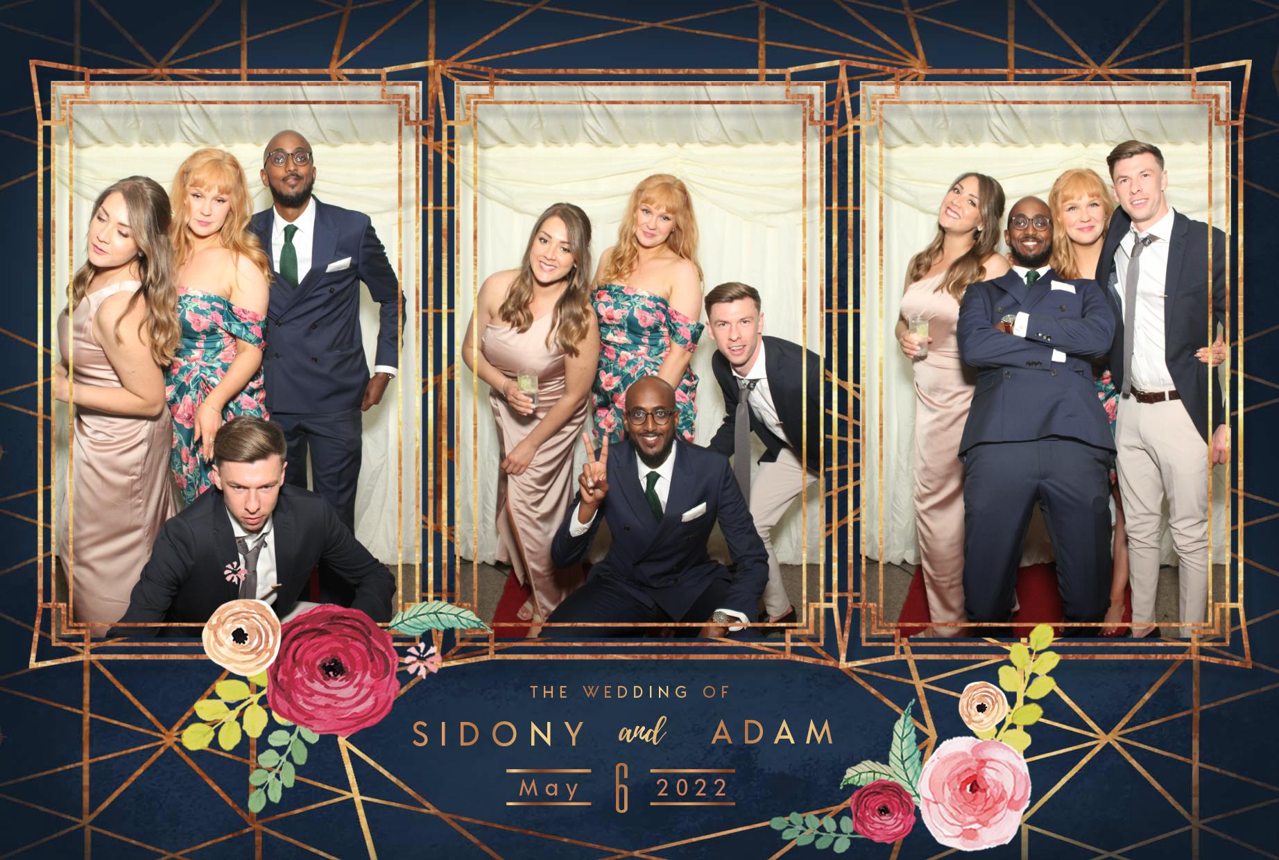 Sidony & Adam's Wedding  | View more photos from the event at gallery.myphotoboothexperience.co.uk/u/MyPhotoBoothExperienceLtd/Sidony-Adams-Wedding