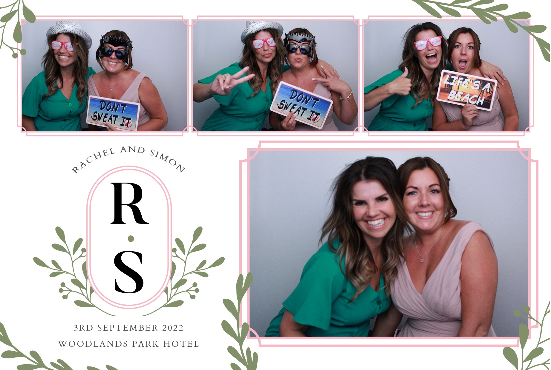Simon & Rachel's Wedding  | View more photos from the event at gallery.myphotoboothexperience.co.uk/u/MyPhotoBoothExperienceLtd/Simon-Rachels-Wedding