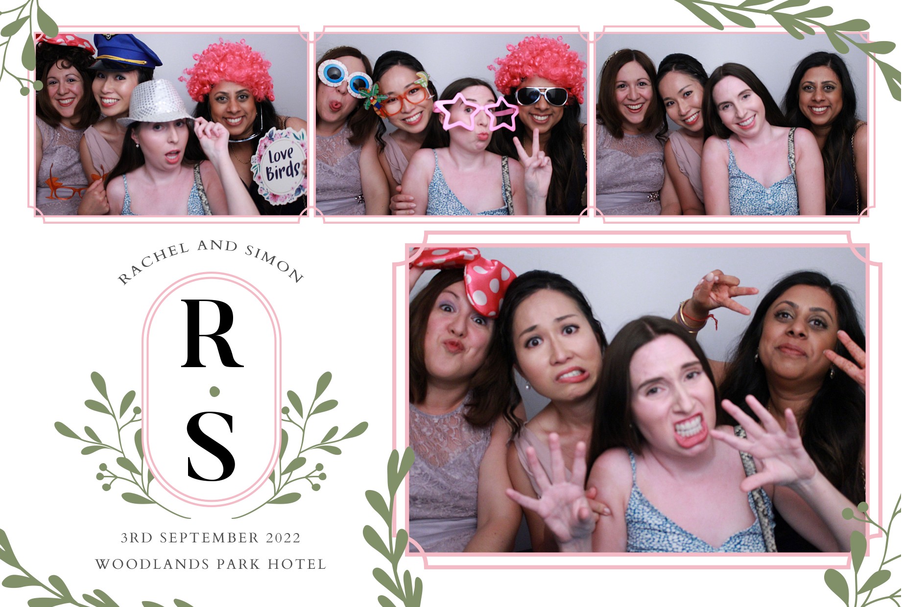 Simon & Rachel's Wedding  | View more photos from the event at gallery.myphotoboothexperience.co.uk/u/MyPhotoBoothExperienceLtd/Simon-Rachels-Wedding