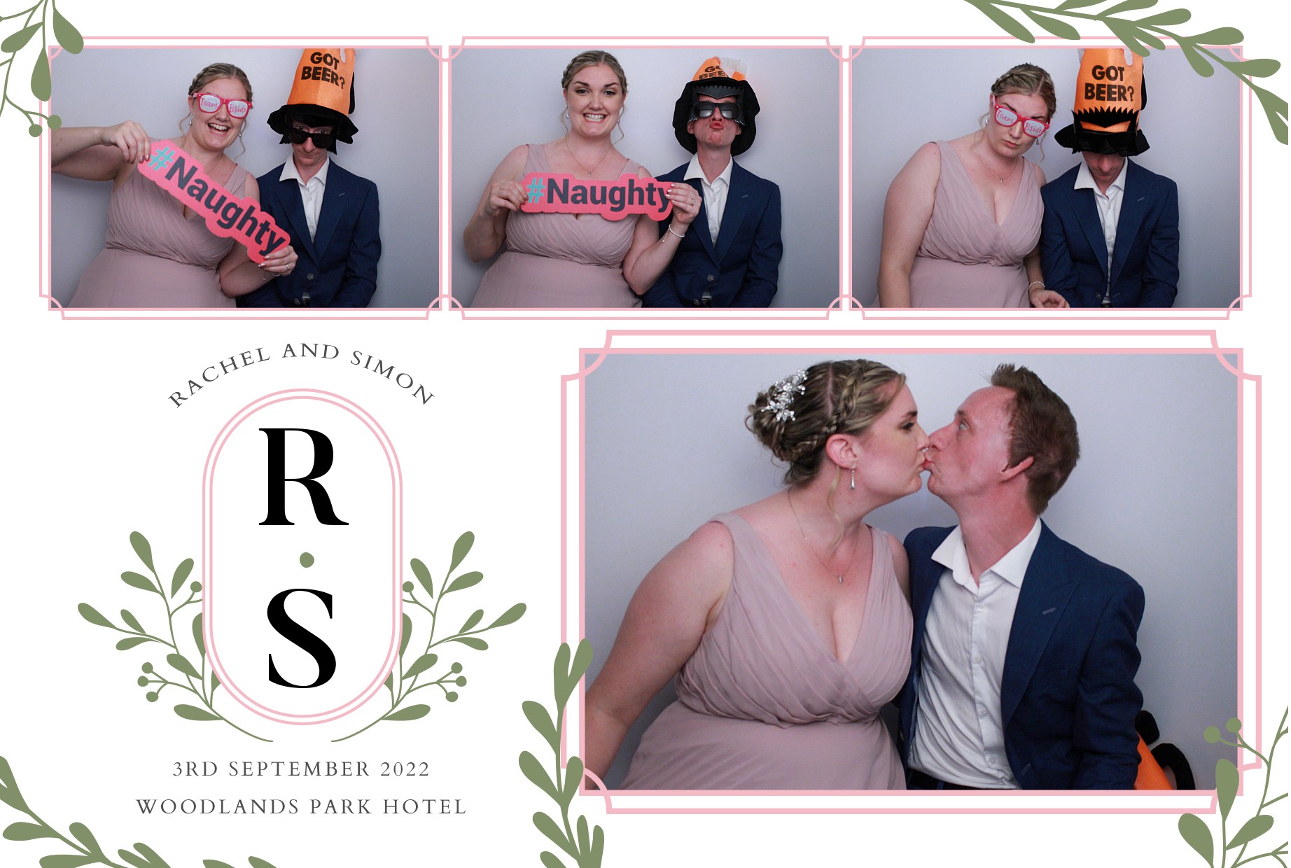 Simon & Rachel's Wedding  | View more photos from the event at gallery.myphotoboothexperience.co.uk/u/MyPhotoBoothExperienceLtd/Simon-Rachels-Wedding