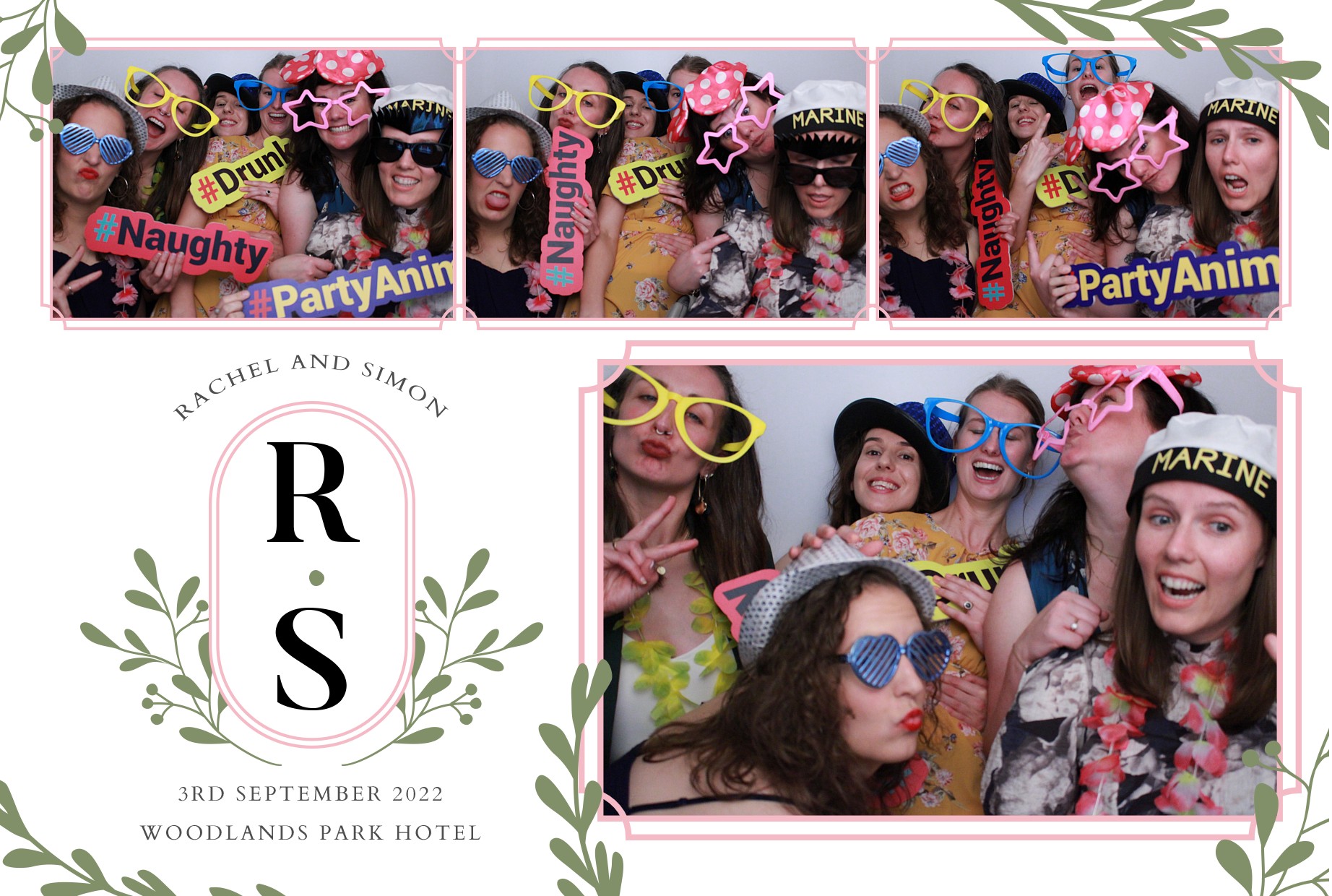 Simon & Rachel's Wedding  | View more photos from the event at gallery.myphotoboothexperience.co.uk/u/MyPhotoBoothExperienceLtd/Simon-Rachels-Wedding