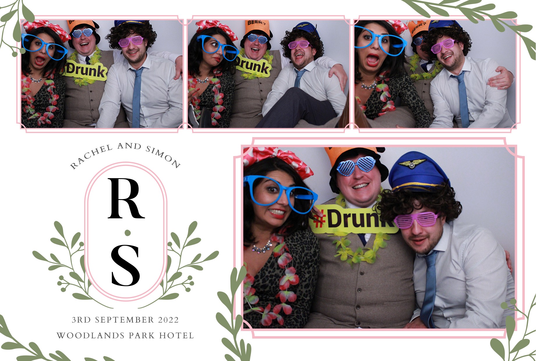 Simon & Rachel's Wedding  | View more photos from the event at gallery.myphotoboothexperience.co.uk/u/MyPhotoBoothExperienceLtd/Simon-Rachels-Wedding