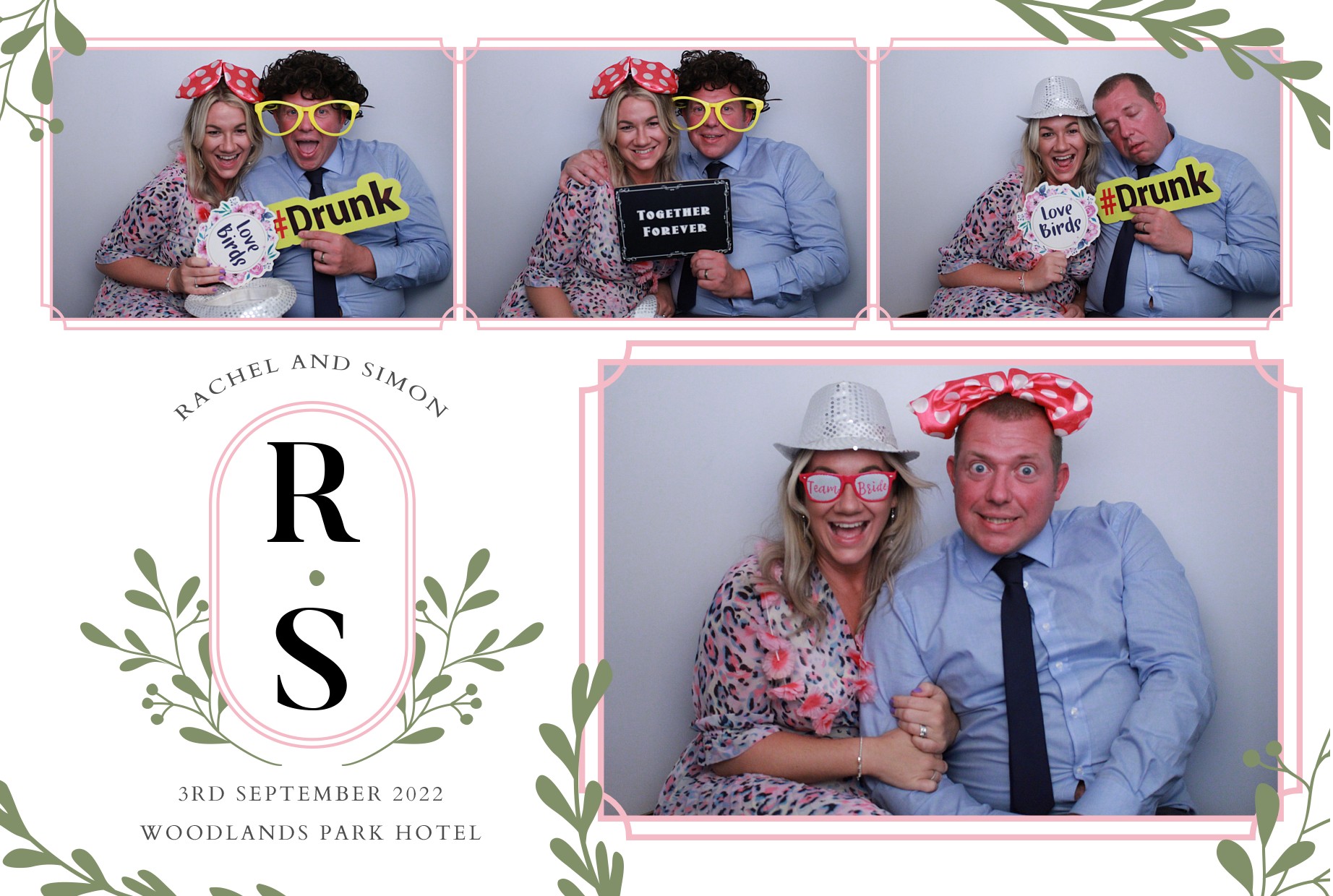Simon & Rachel's Wedding  | View more photos from the event at gallery.myphotoboothexperience.co.uk/u/MyPhotoBoothExperienceLtd/Simon-Rachels-Wedding