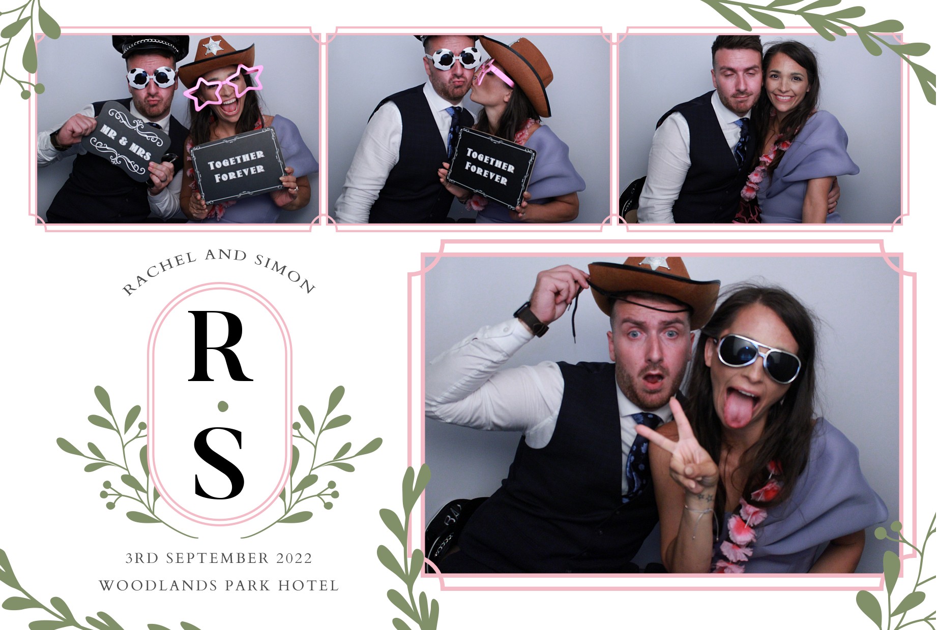 Simon & Rachel's Wedding  | View more photos from the event at gallery.myphotoboothexperience.co.uk/u/MyPhotoBoothExperienceLtd/Simon-Rachels-Wedding