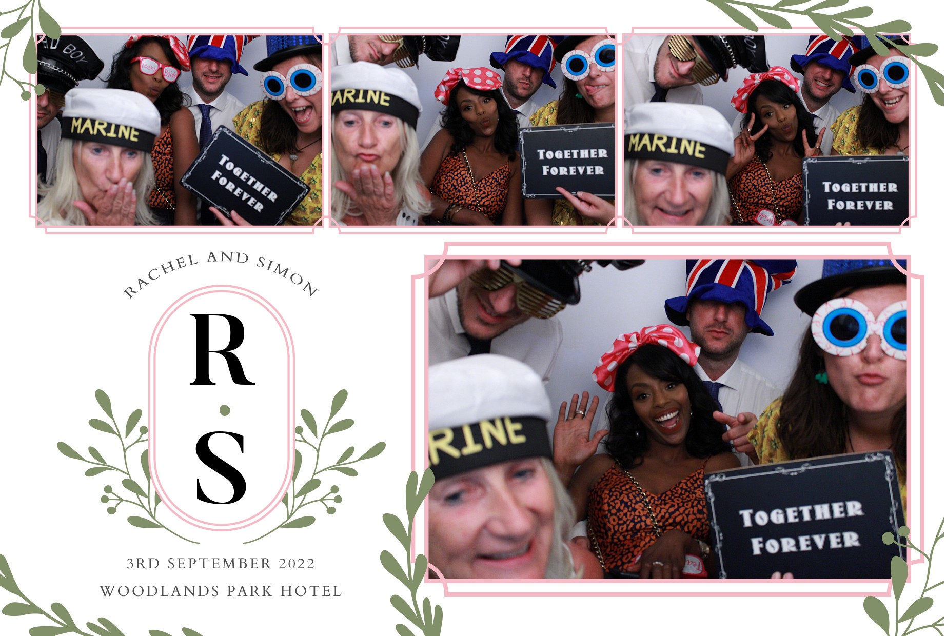 Simon & Rachel's Wedding  | View more photos from the event at gallery.myphotoboothexperience.co.uk/u/MyPhotoBoothExperienceLtd/Simon-Rachels-Wedding