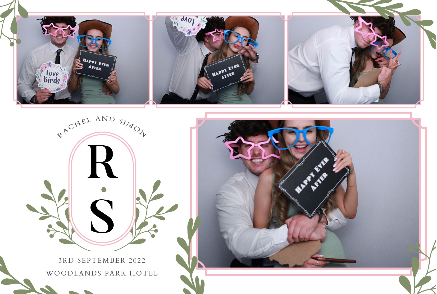 Simon & Rachel's Wedding  | View more photos from the event at gallery.myphotoboothexperience.co.uk/u/MyPhotoBoothExperienceLtd/Simon-Rachels-Wedding