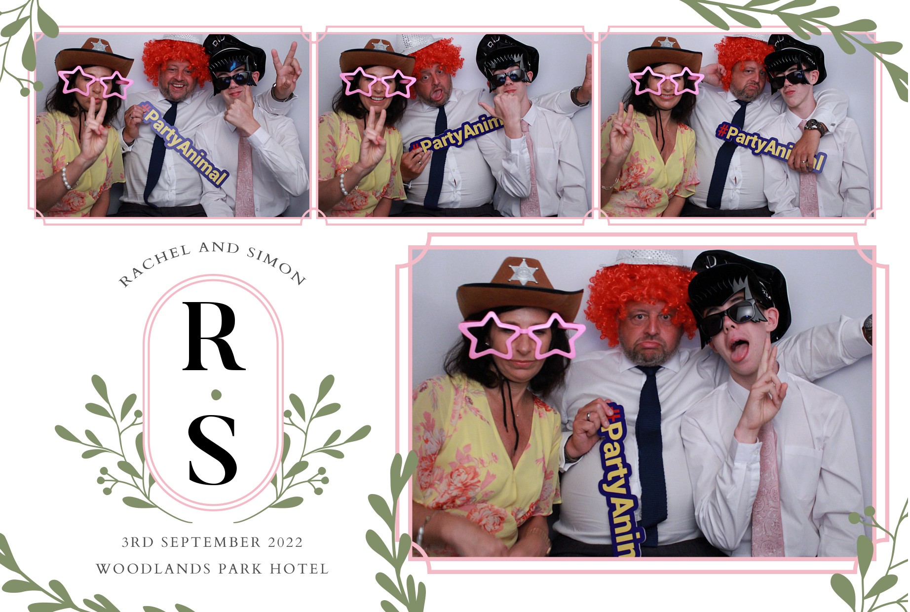 Simon & Rachel's Wedding  | View more photos from the event at gallery.myphotoboothexperience.co.uk/u/MyPhotoBoothExperienceLtd/Simon-Rachels-Wedding