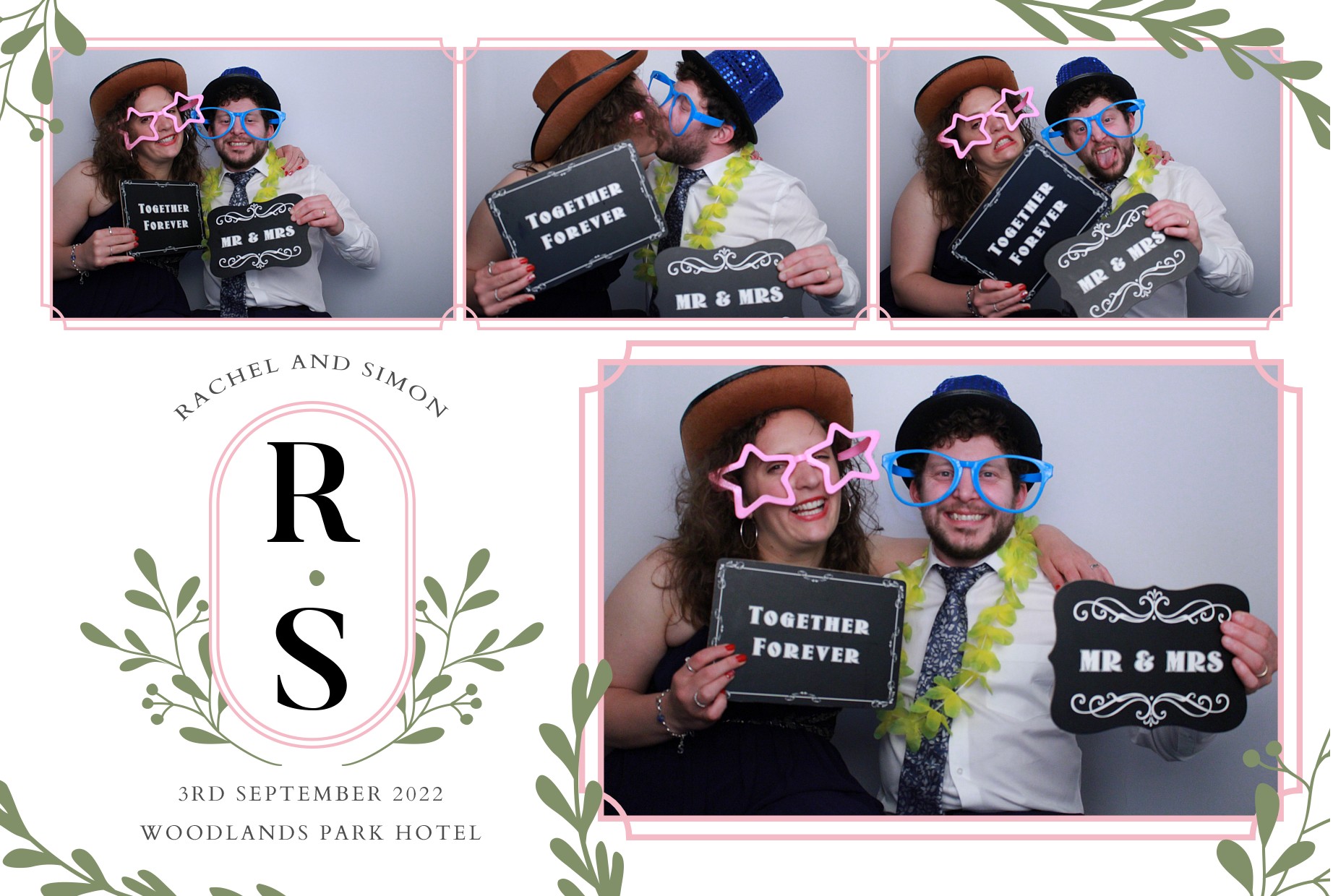 Simon & Rachel's Wedding  | View more photos from the event at gallery.myphotoboothexperience.co.uk/u/MyPhotoBoothExperienceLtd/Simon-Rachels-Wedding