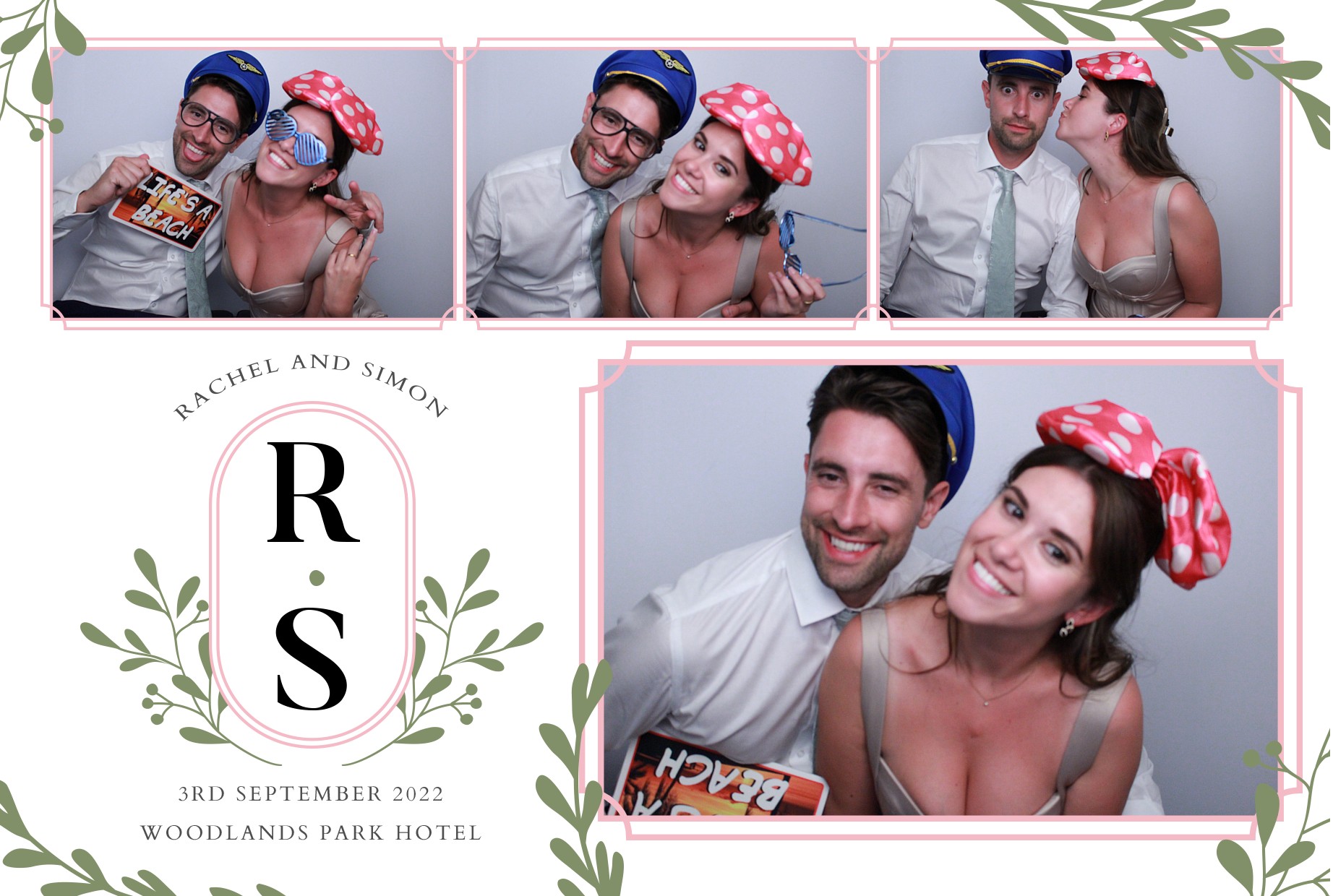 Simon & Rachel's Wedding  | View more photos from the event at gallery.myphotoboothexperience.co.uk/u/MyPhotoBoothExperienceLtd/Simon-Rachels-Wedding