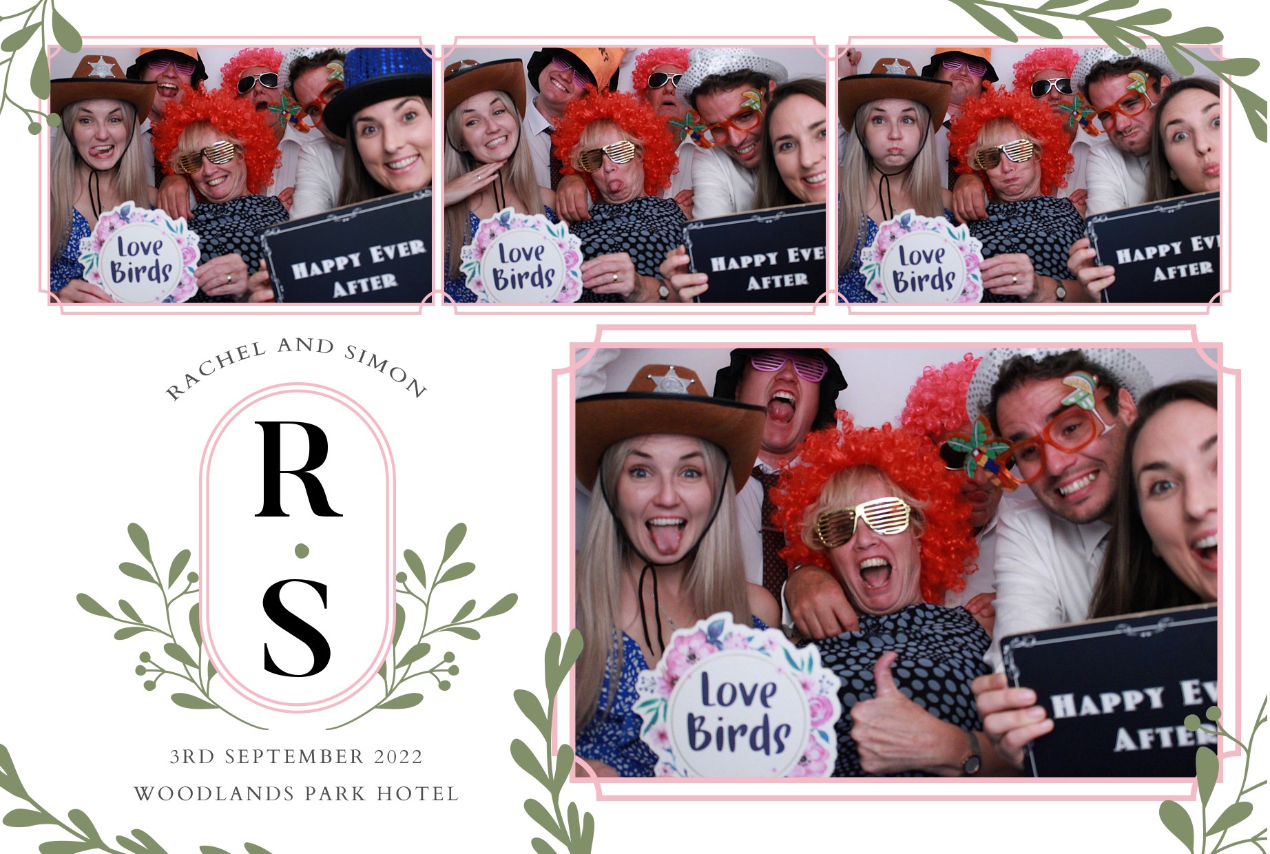 Simon & Rachel's Wedding  | View more photos from the event at gallery.myphotoboothexperience.co.uk/u/MyPhotoBoothExperienceLtd/Simon-Rachels-Wedding