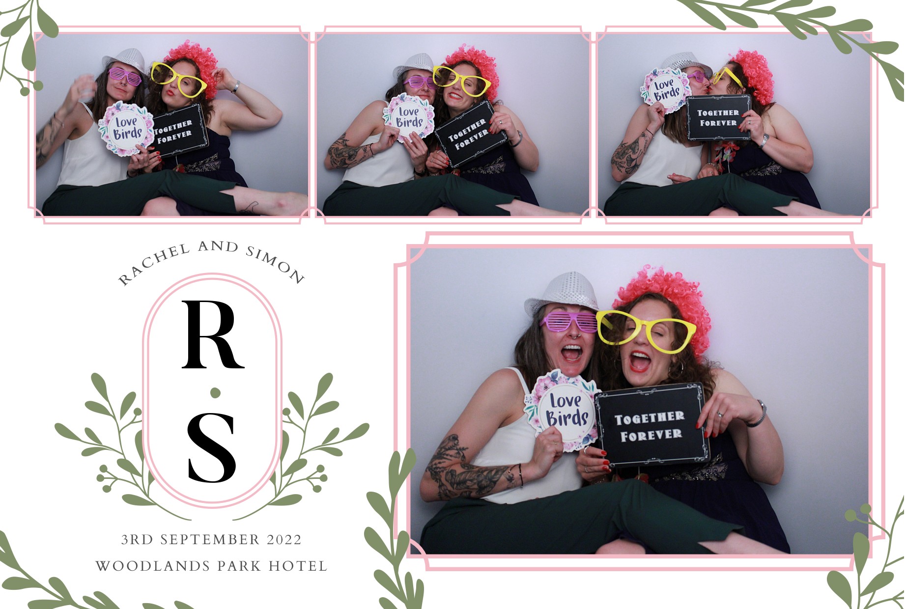 Simon & Rachel's Wedding  | View more photos from the event at gallery.myphotoboothexperience.co.uk/u/MyPhotoBoothExperienceLtd/Simon-Rachels-Wedding
