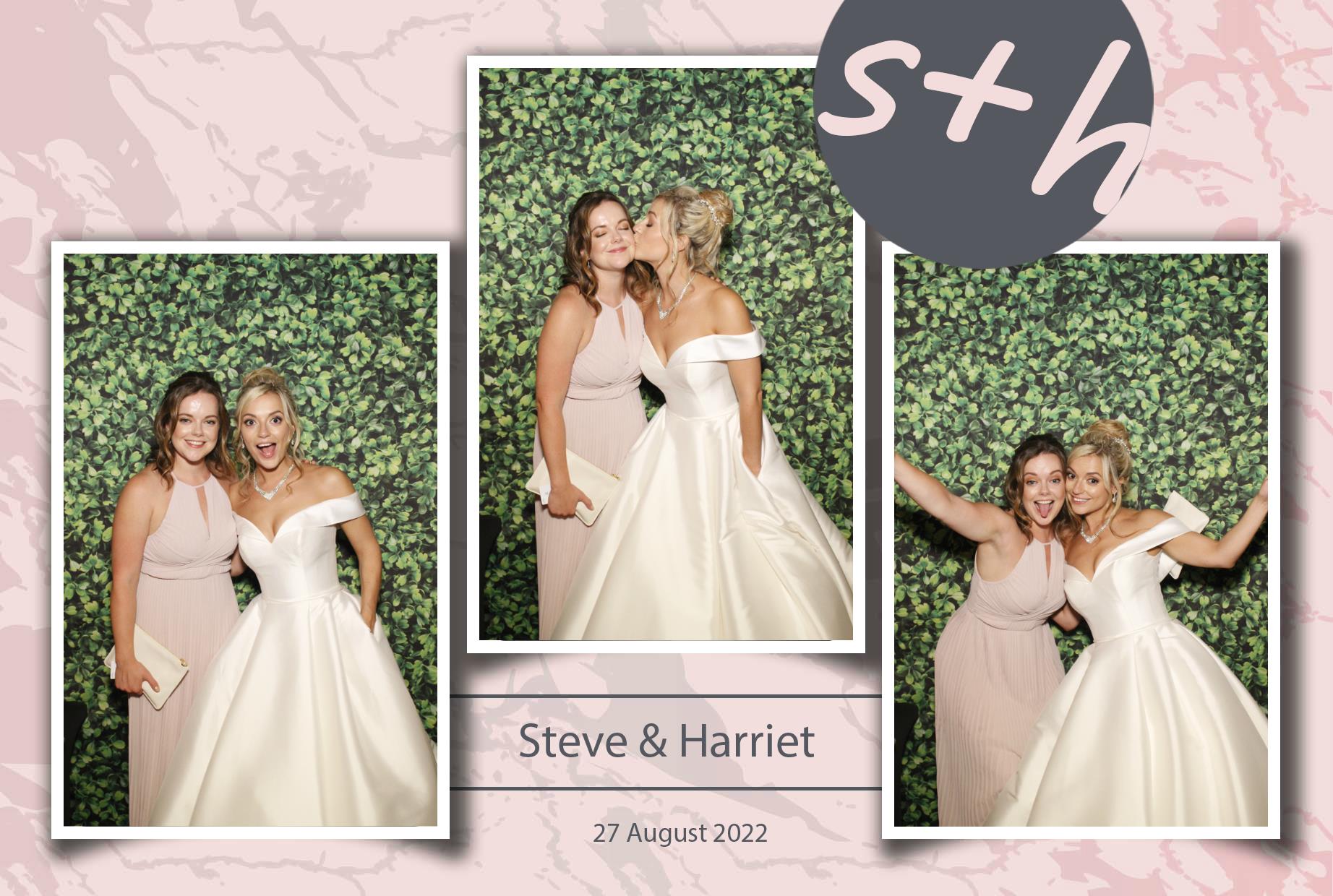 Steve & Harriet's Wedding  | View more photos from the event at gallery.myphotoboothexperience.co.uk/u/MyPhotoBoothExperienceLtd/Steve-Harriets-Wedding
