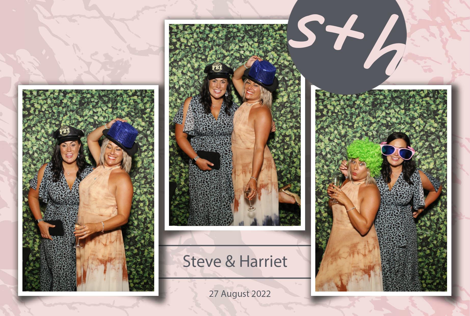 Steve & Harriet's Wedding  | View more photos from the event at gallery.myphotoboothexperience.co.uk/u/MyPhotoBoothExperienceLtd/Steve-Harriets-Wedding