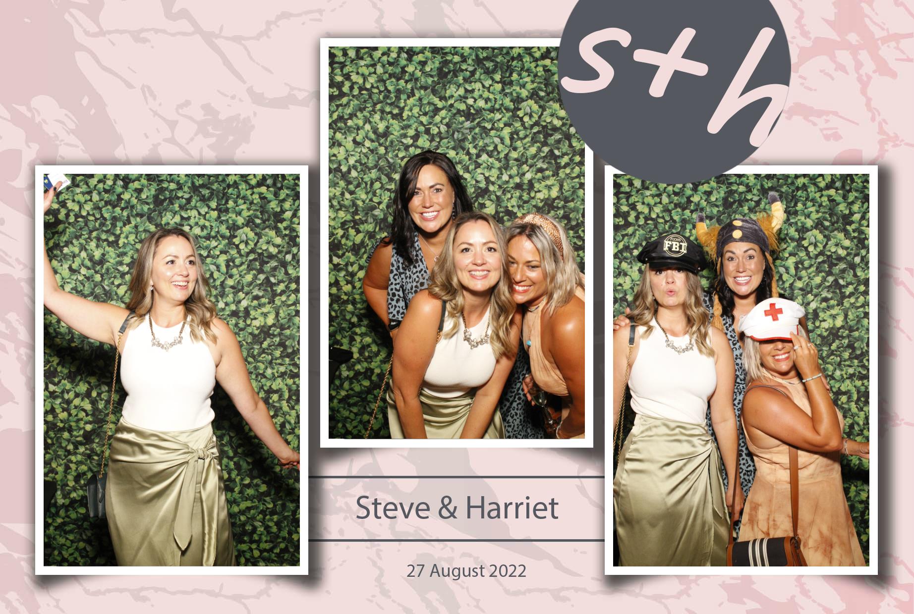 Steve & Harriet's Wedding  | View more photos from the event at gallery.myphotoboothexperience.co.uk/u/MyPhotoBoothExperienceLtd/Steve-Harriets-Wedding