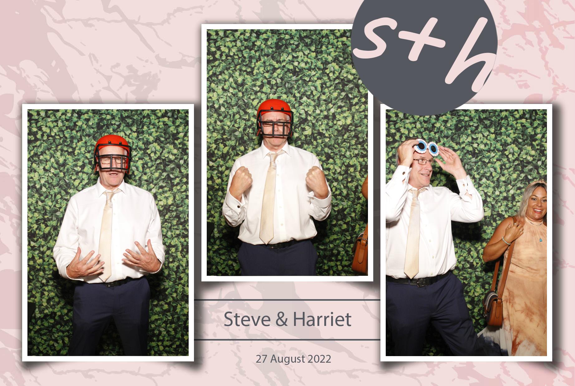 Steve & Harriet's Wedding  | View more photos from the event at gallery.myphotoboothexperience.co.uk/u/MyPhotoBoothExperienceLtd/Steve-Harriets-Wedding