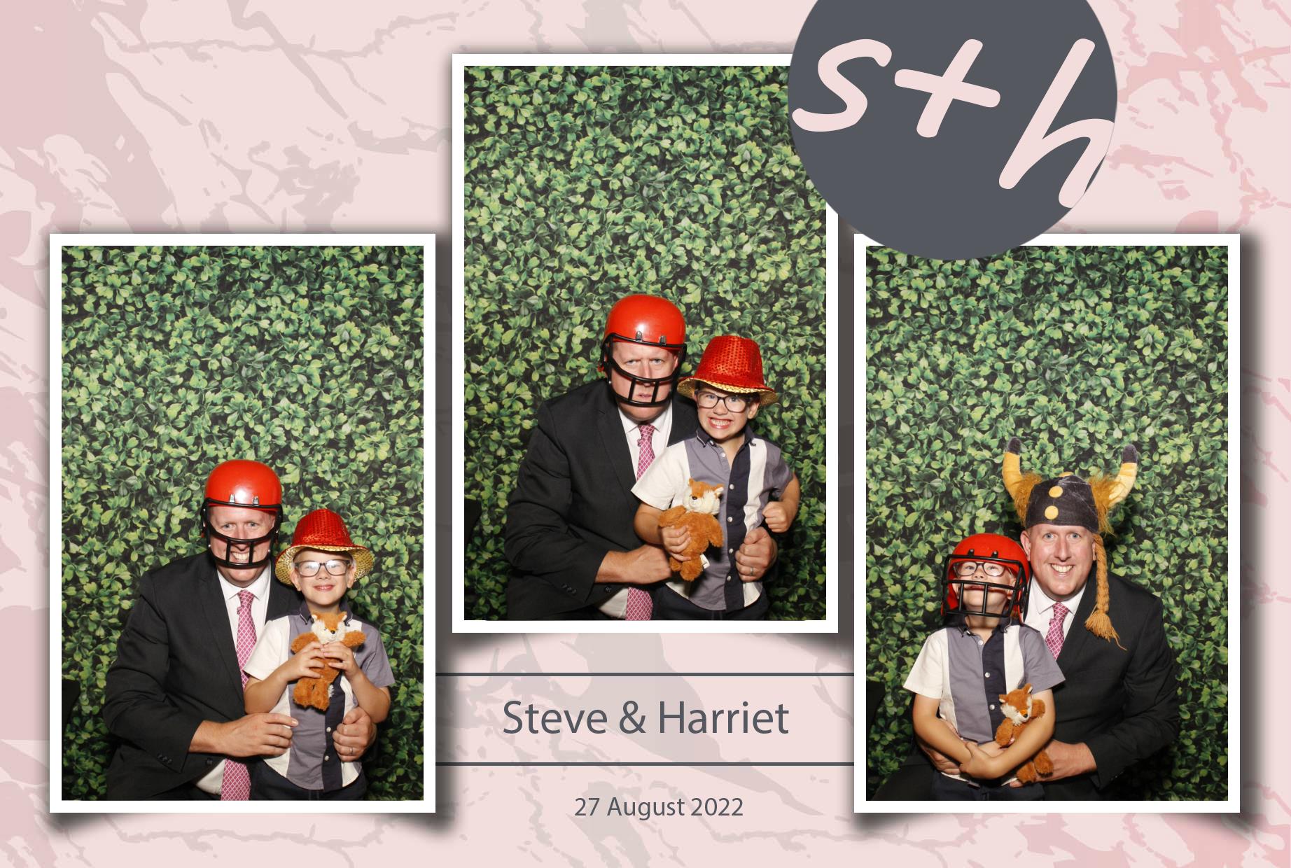 Steve & Harriet's Wedding  | View more photos from the event at gallery.myphotoboothexperience.co.uk/u/MyPhotoBoothExperienceLtd/Steve-Harriets-Wedding