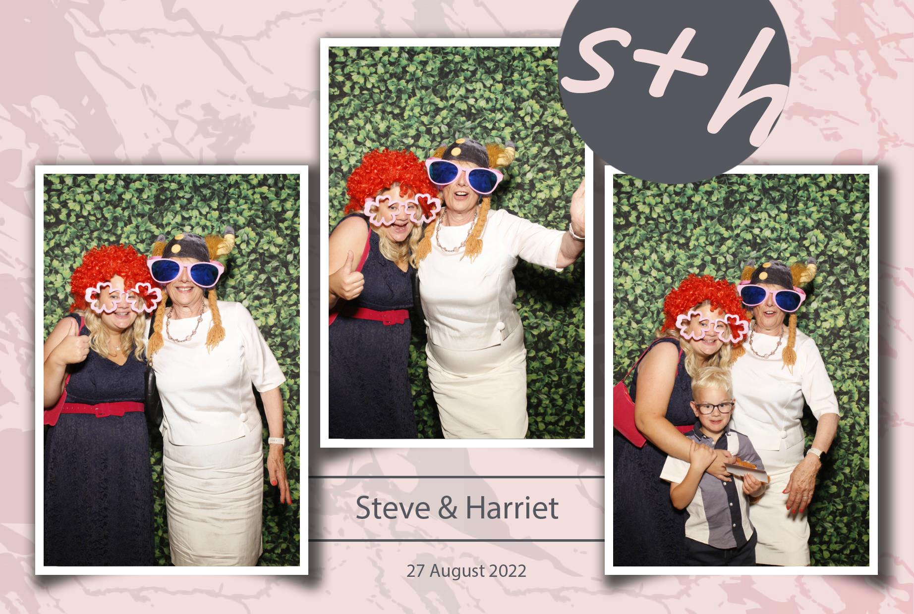 Steve & Harriet's Wedding  | View more photos from the event at gallery.myphotoboothexperience.co.uk/u/MyPhotoBoothExperienceLtd/Steve-Harriets-Wedding