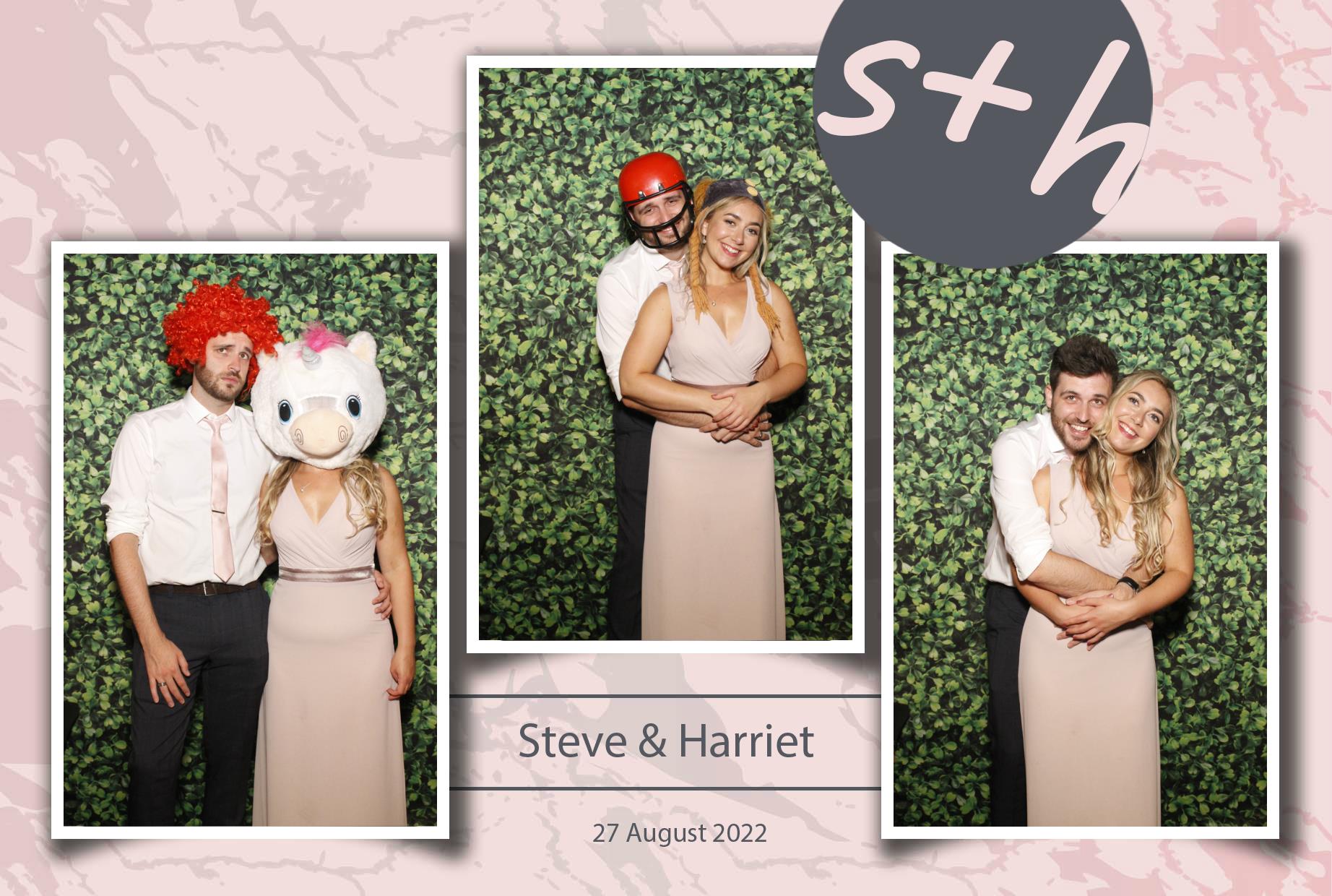 Steve & Harriet's Wedding  | View more photos from the event at gallery.myphotoboothexperience.co.uk/u/MyPhotoBoothExperienceLtd/Steve-Harriets-Wedding
