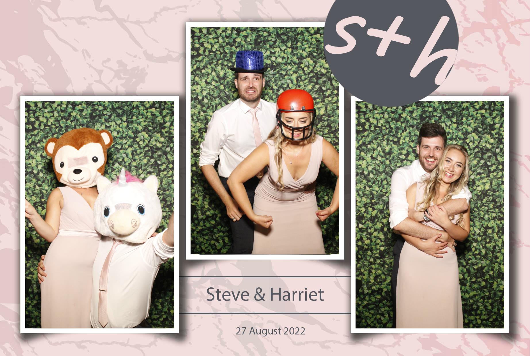 Steve & Harriet's Wedding  | View more photos from the event at gallery.myphotoboothexperience.co.uk/u/MyPhotoBoothExperienceLtd/Steve-Harriets-Wedding