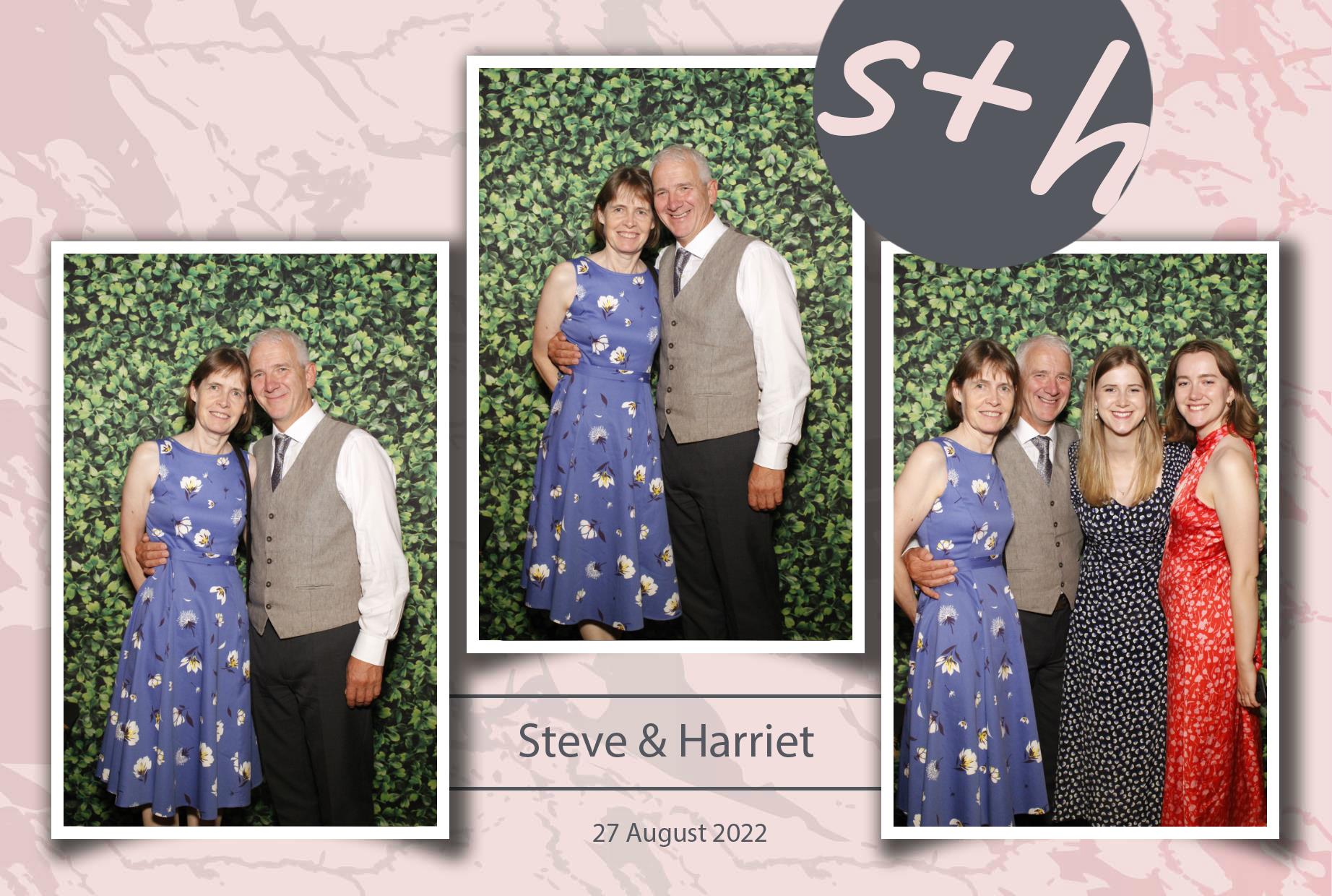 Steve & Harriet's Wedding  | View more photos from the event at gallery.myphotoboothexperience.co.uk/u/MyPhotoBoothExperienceLtd/Steve-Harriets-Wedding