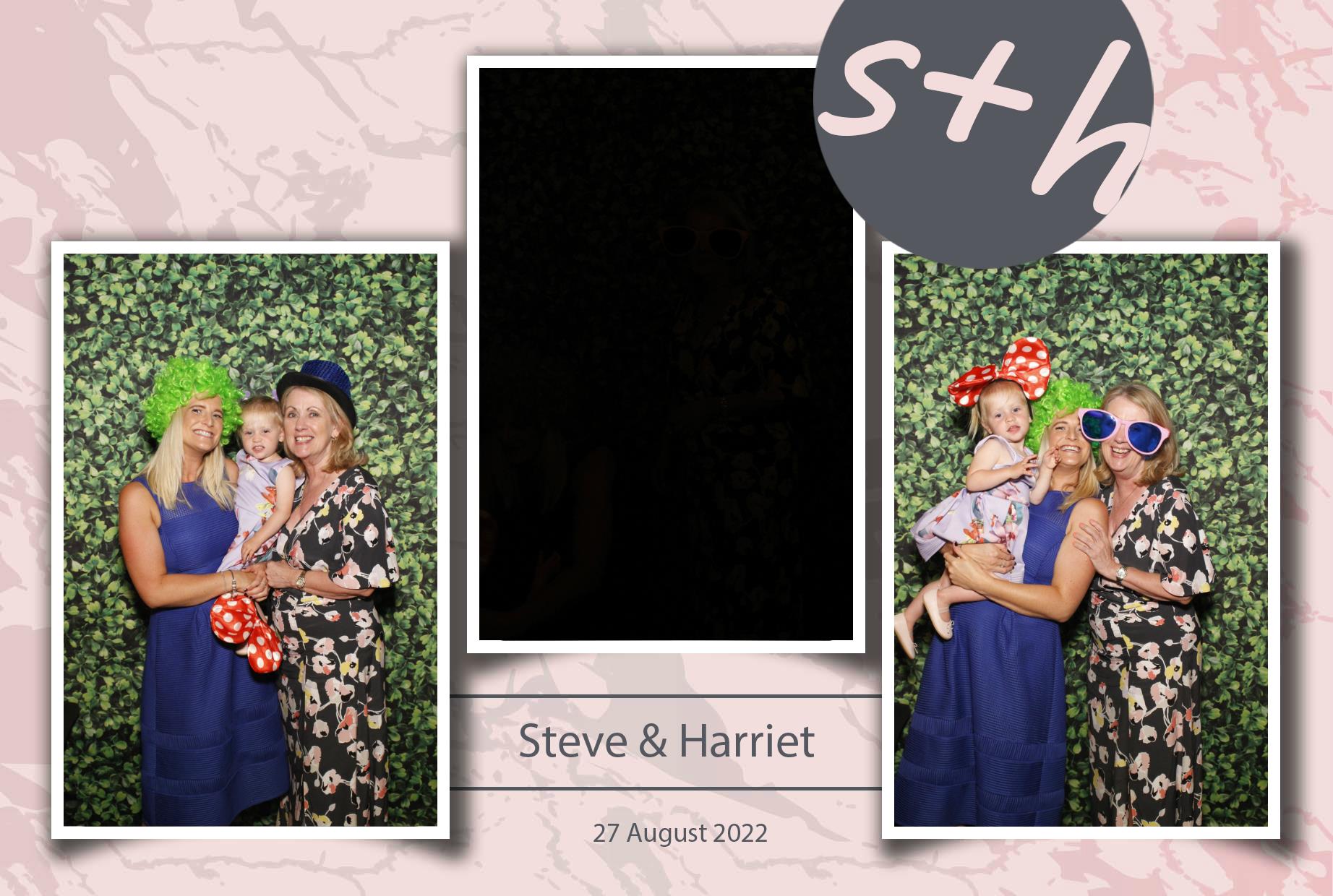 Steve & Harriet's Wedding  | View more photos from the event at gallery.myphotoboothexperience.co.uk/u/MyPhotoBoothExperienceLtd/Steve-Harriets-Wedding