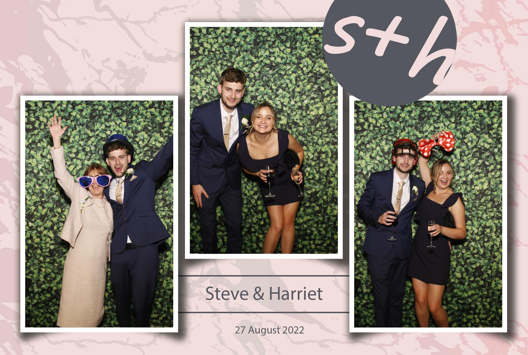 Steve & Harriet's Wedding  | View more photos from the event at gallery.myphotoboothexperience.co.uk/u/MyPhotoBoothExperienceLtd/Steve-Harriets-Wedding