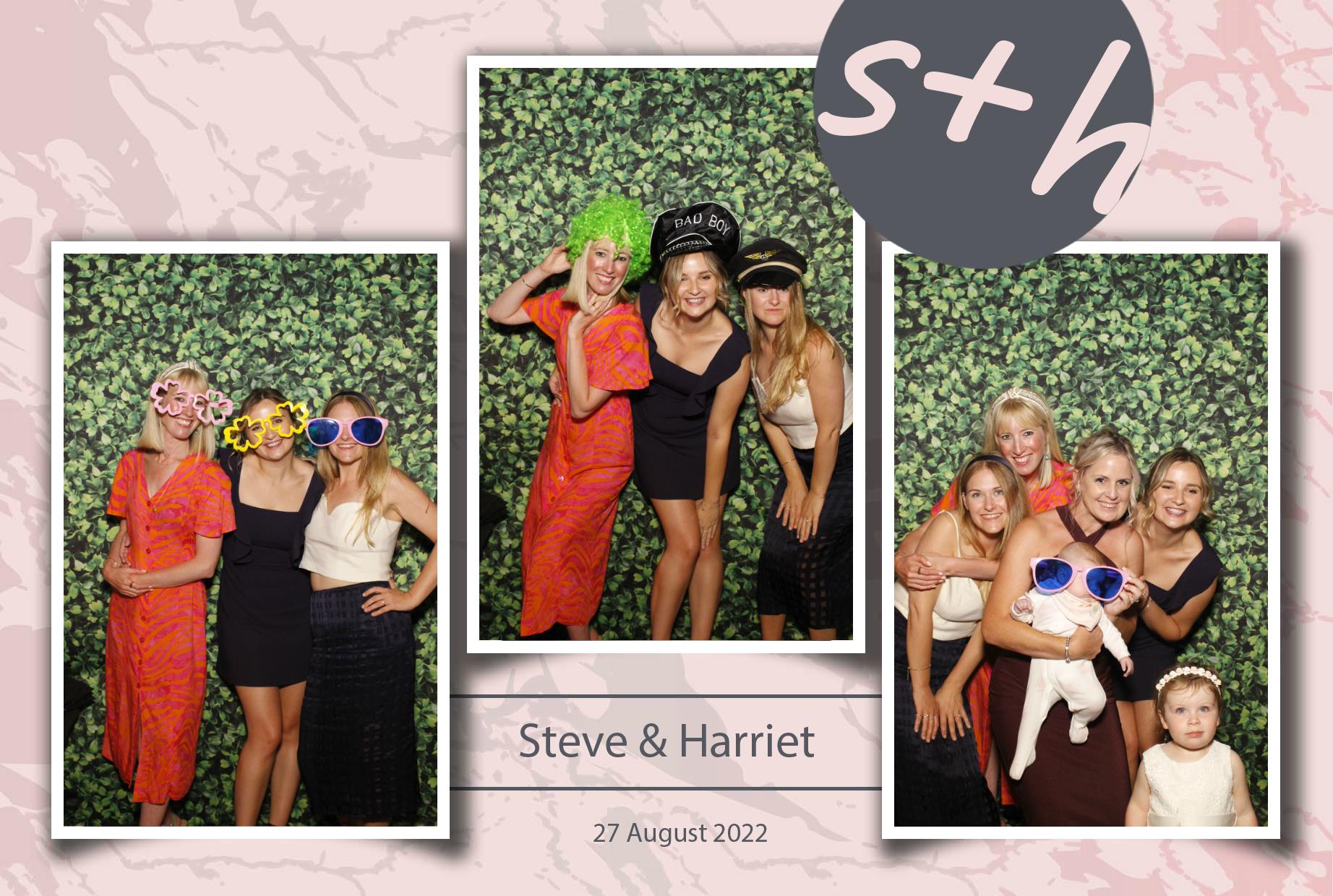 Steve & Harriet's Wedding  | View more photos from the event at gallery.myphotoboothexperience.co.uk/u/MyPhotoBoothExperienceLtd/Steve-Harriets-Wedding