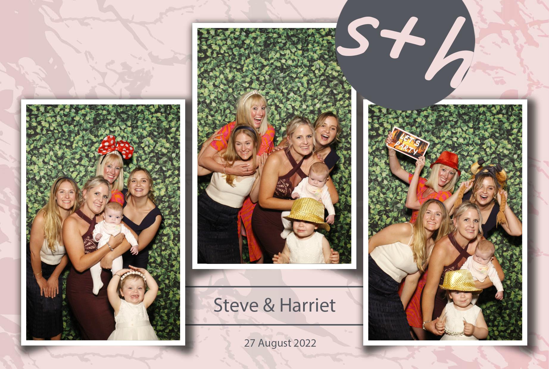 Steve & Harriet's Wedding  | View more photos from the event at gallery.myphotoboothexperience.co.uk/u/MyPhotoBoothExperienceLtd/Steve-Harriets-Wedding