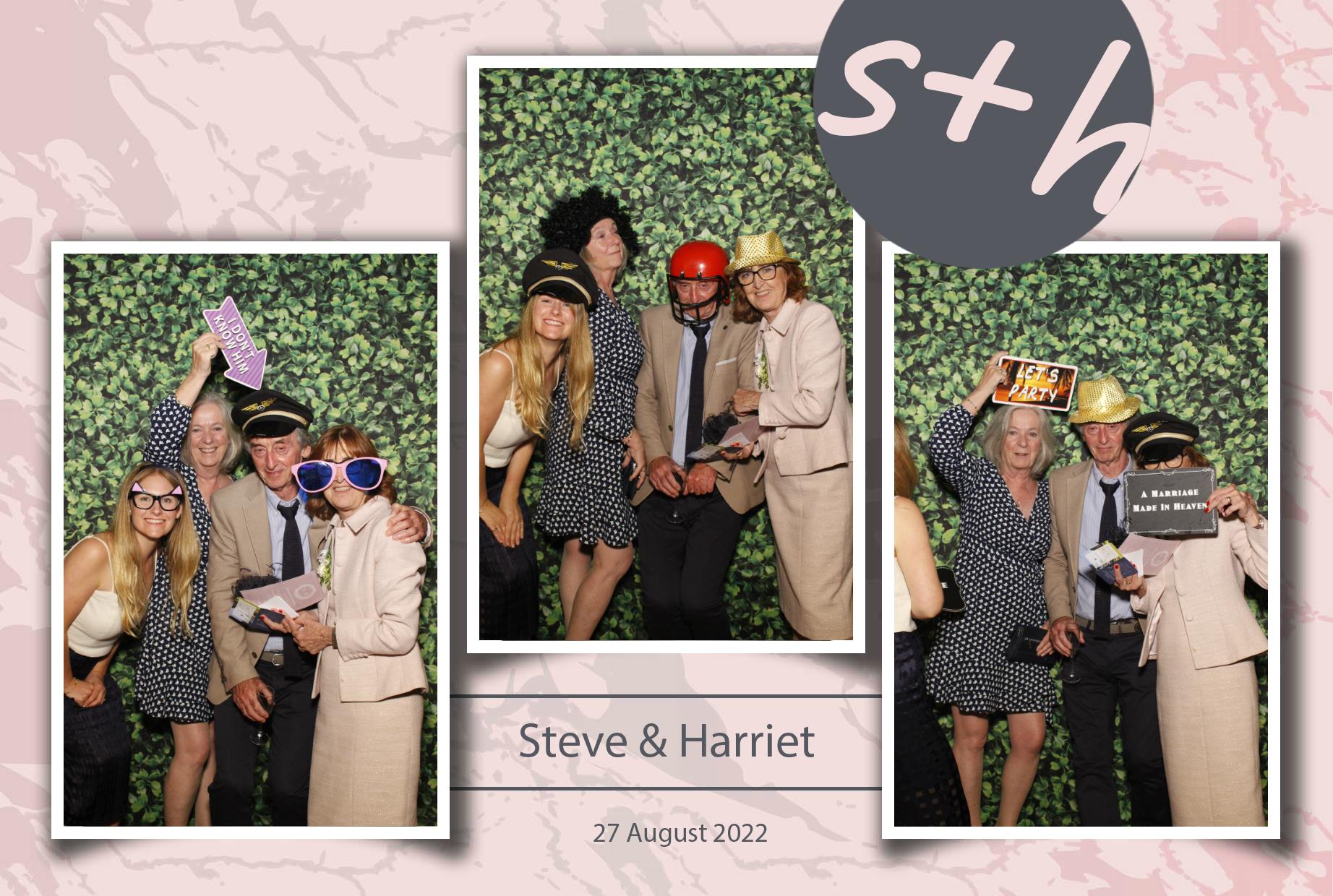 Steve & Harriet's Wedding  | View more photos from the event at gallery.myphotoboothexperience.co.uk/u/MyPhotoBoothExperienceLtd/Steve-Harriets-Wedding