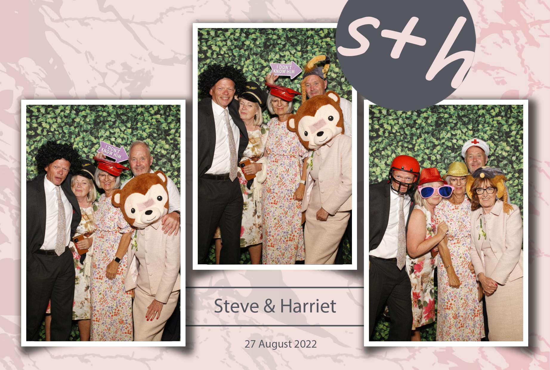 Steve & Harriet's Wedding  | View more photos from the event at gallery.myphotoboothexperience.co.uk/u/MyPhotoBoothExperienceLtd/Steve-Harriets-Wedding