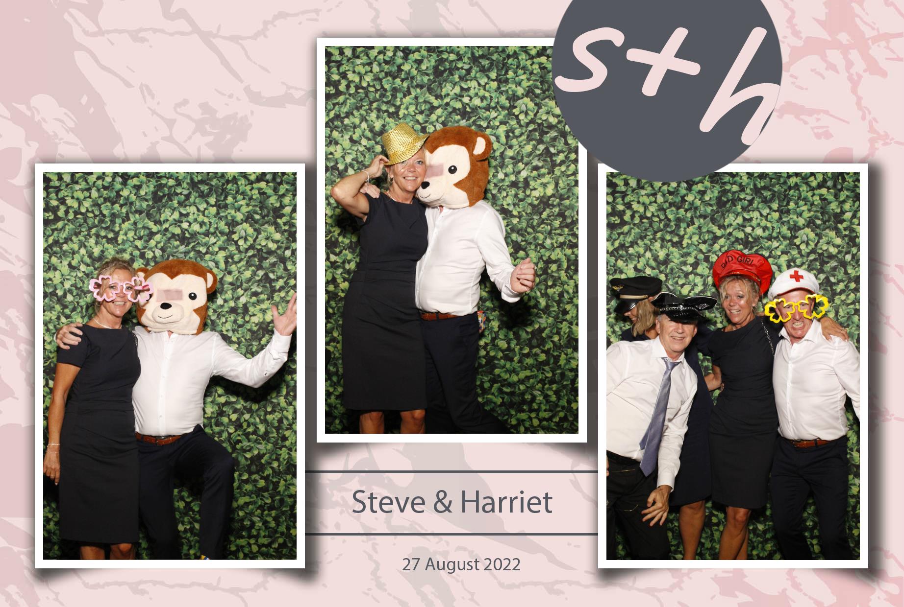 Steve & Harriet's Wedding  | View more photos from the event at gallery.myphotoboothexperience.co.uk/u/MyPhotoBoothExperienceLtd/Steve-Harriets-Wedding