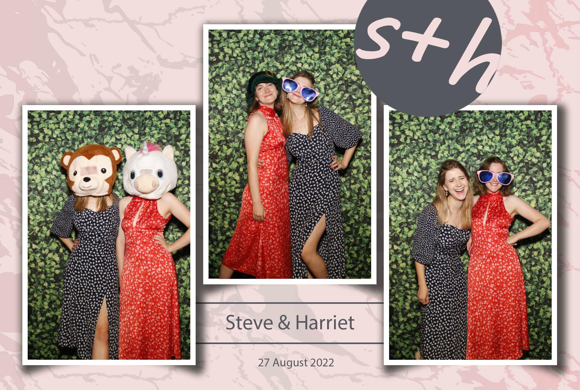 Steve & Harriet's Wedding  | View more photos from the event at gallery.myphotoboothexperience.co.uk/u/MyPhotoBoothExperienceLtd/Steve-Harriets-Wedding