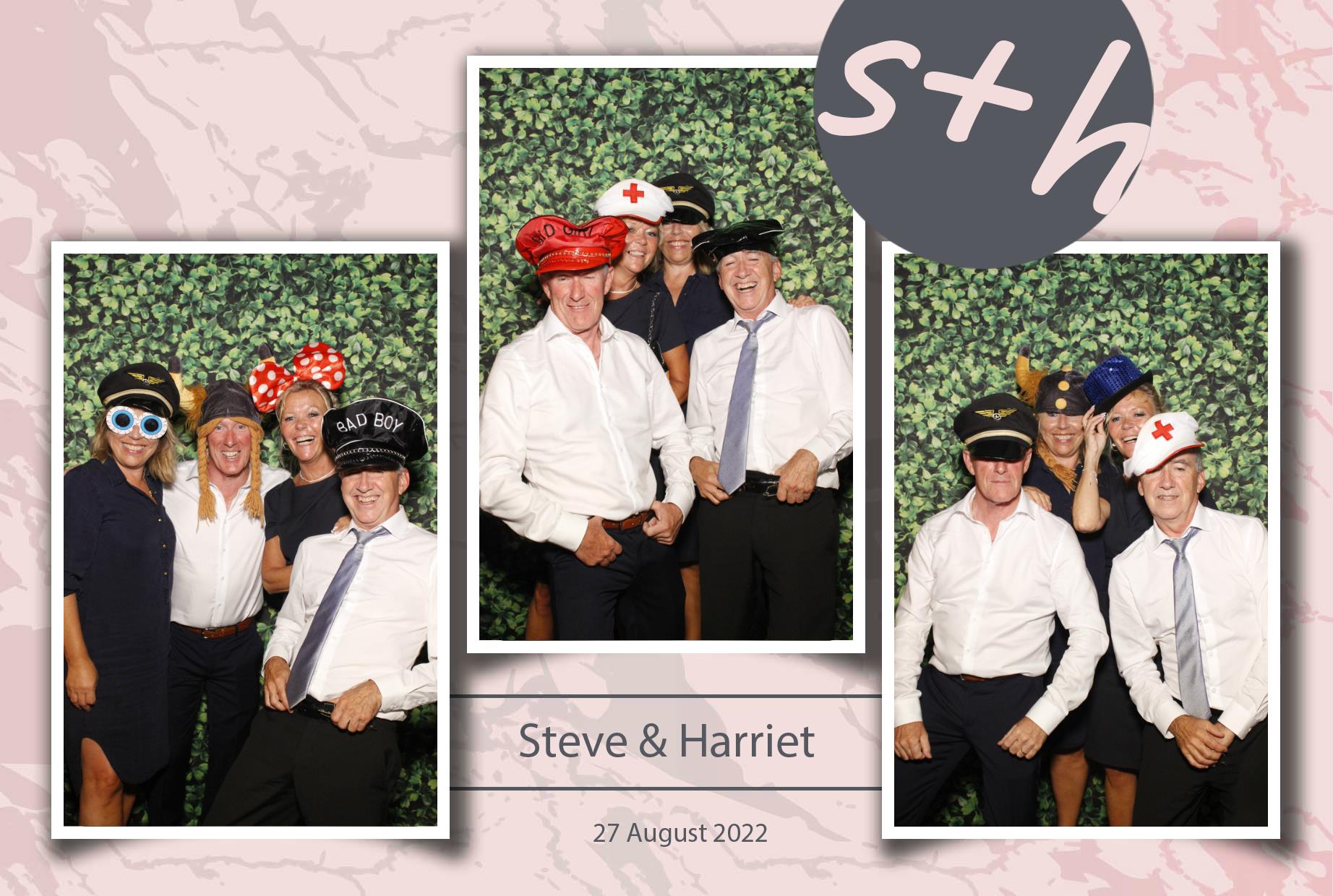 Steve & Harriet's Wedding  | View more photos from the event at gallery.myphotoboothexperience.co.uk/u/MyPhotoBoothExperienceLtd/Steve-Harriets-Wedding