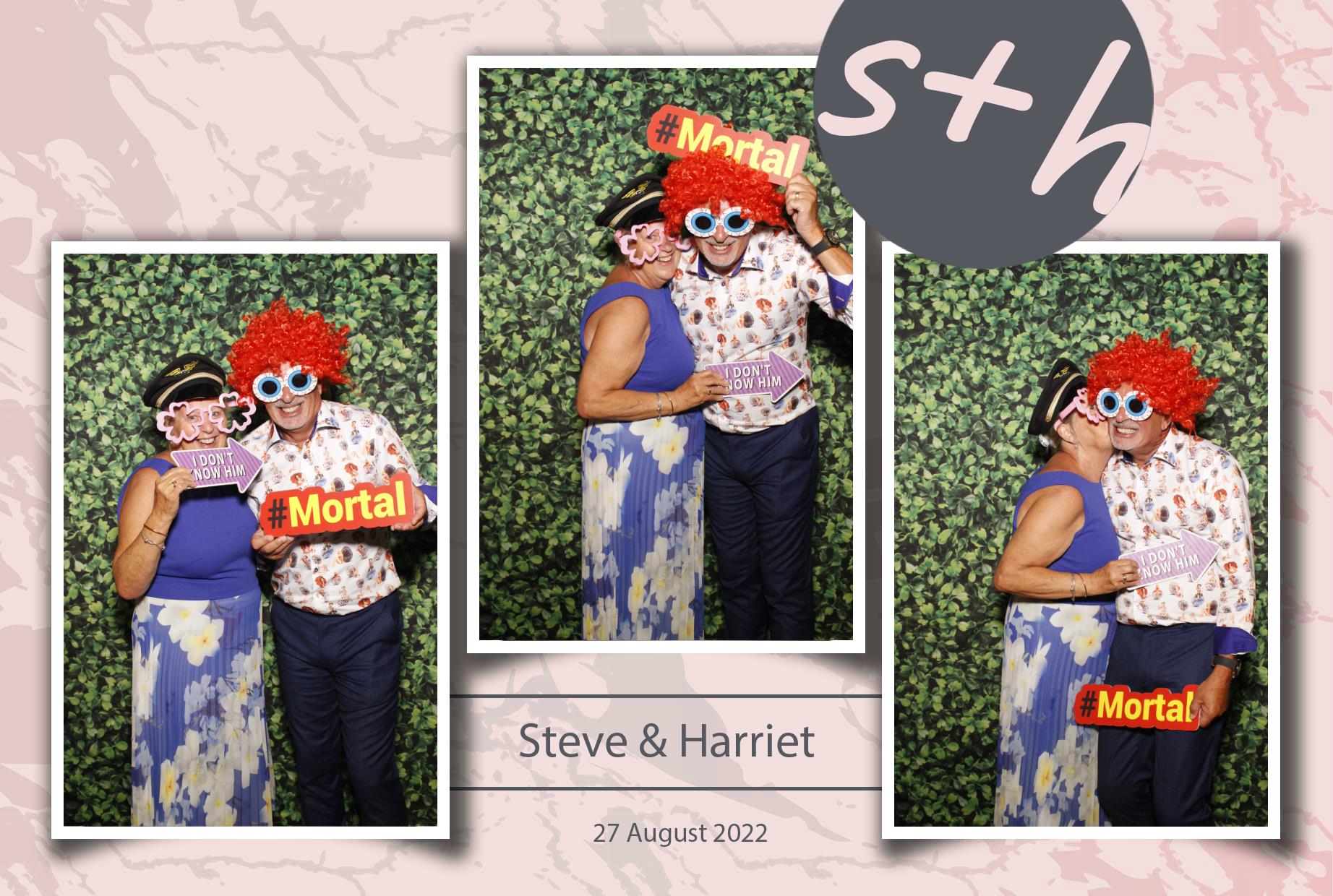 Steve & Harriet's Wedding  | View more photos from the event at gallery.myphotoboothexperience.co.uk/u/MyPhotoBoothExperienceLtd/Steve-Harriets-Wedding