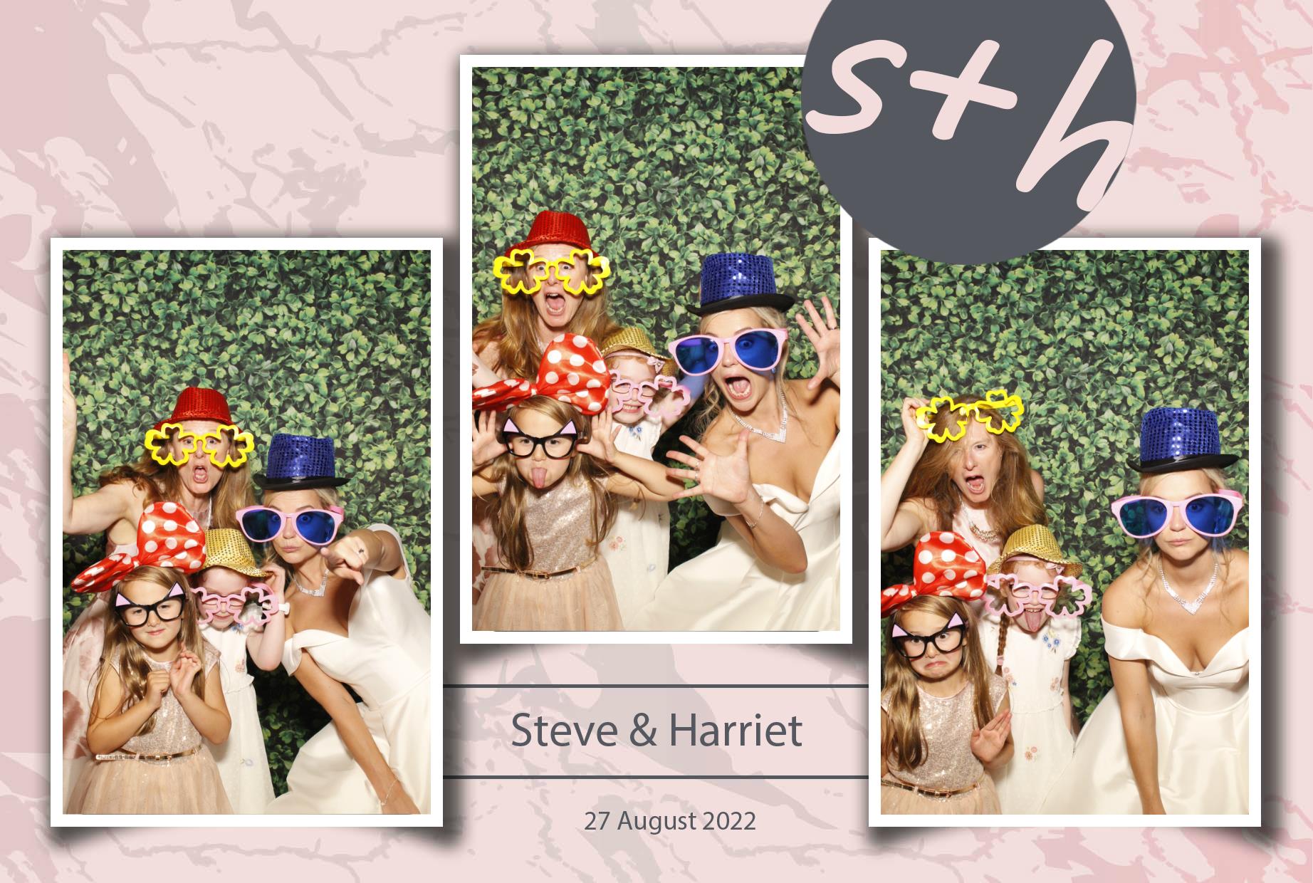 Steve & Harriet's Wedding  | View more photos from the event at gallery.myphotoboothexperience.co.uk/u/MyPhotoBoothExperienceLtd/Steve-Harriets-Wedding