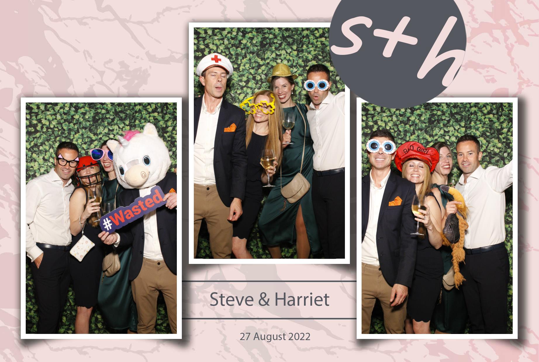 Steve & Harriet's Wedding  | View more photos from the event at gallery.myphotoboothexperience.co.uk/u/MyPhotoBoothExperienceLtd/Steve-Harriets-Wedding