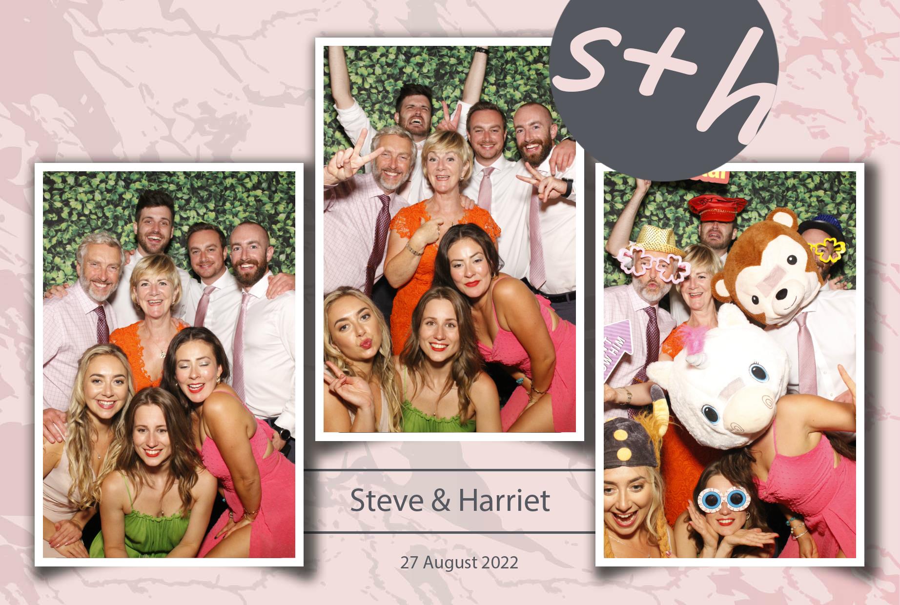 Steve & Harriet's Wedding  | View more photos from the event at gallery.myphotoboothexperience.co.uk/u/MyPhotoBoothExperienceLtd/Steve-Harriets-Wedding