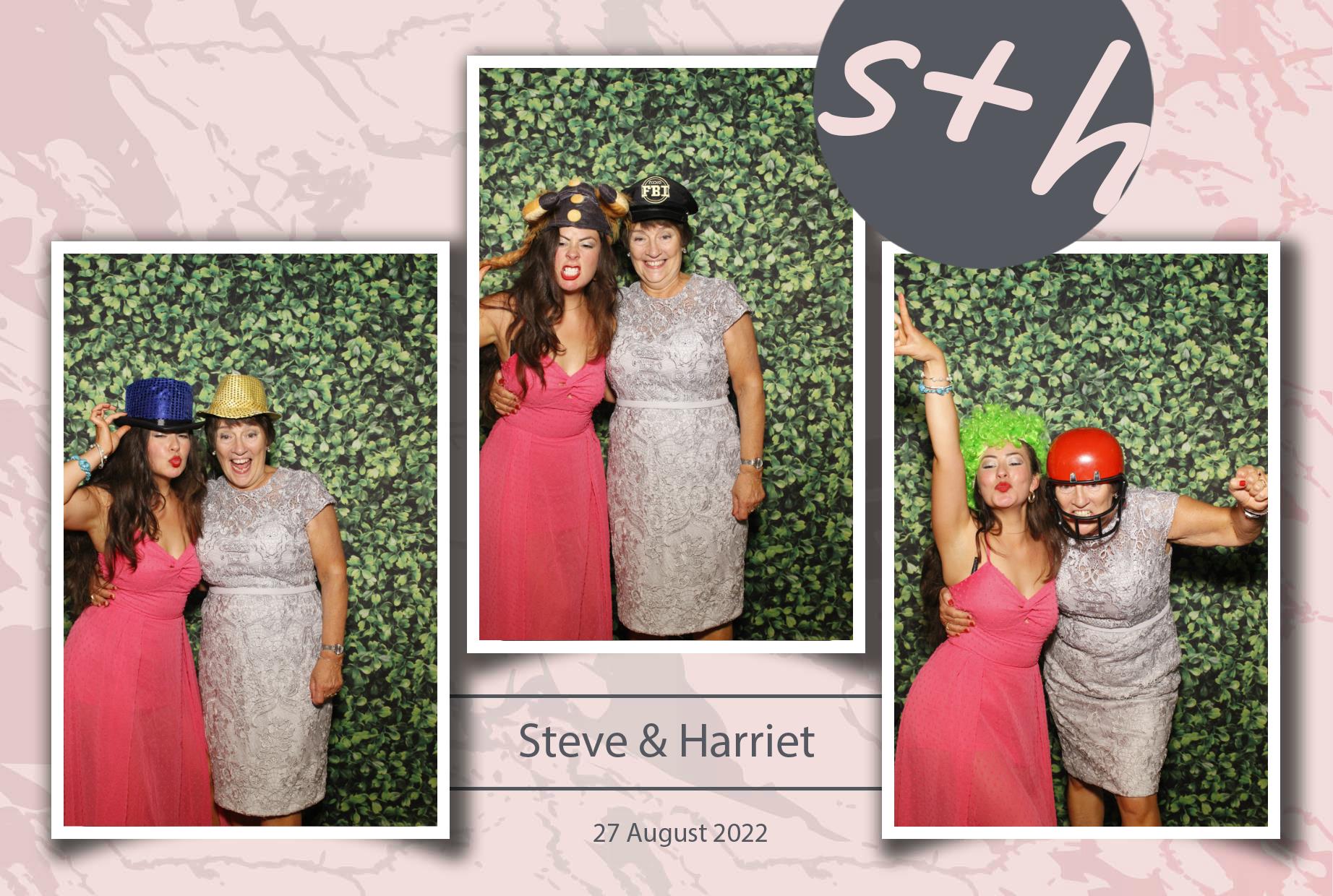 Steve & Harriet's Wedding  | View more photos from the event at gallery.myphotoboothexperience.co.uk/u/MyPhotoBoothExperienceLtd/Steve-Harriets-Wedding