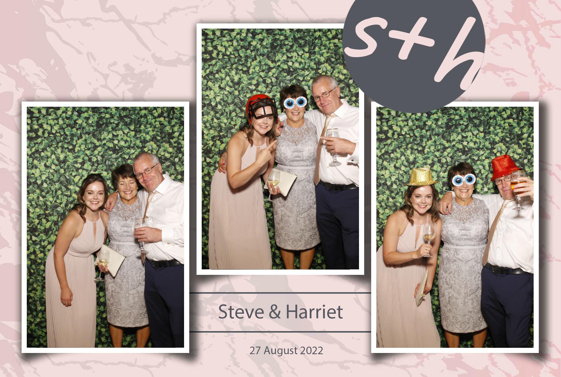 Steve & Harriet's Wedding  | View more photos from the event at gallery.myphotoboothexperience.co.uk/u/MyPhotoBoothExperienceLtd/Steve-Harriets-Wedding